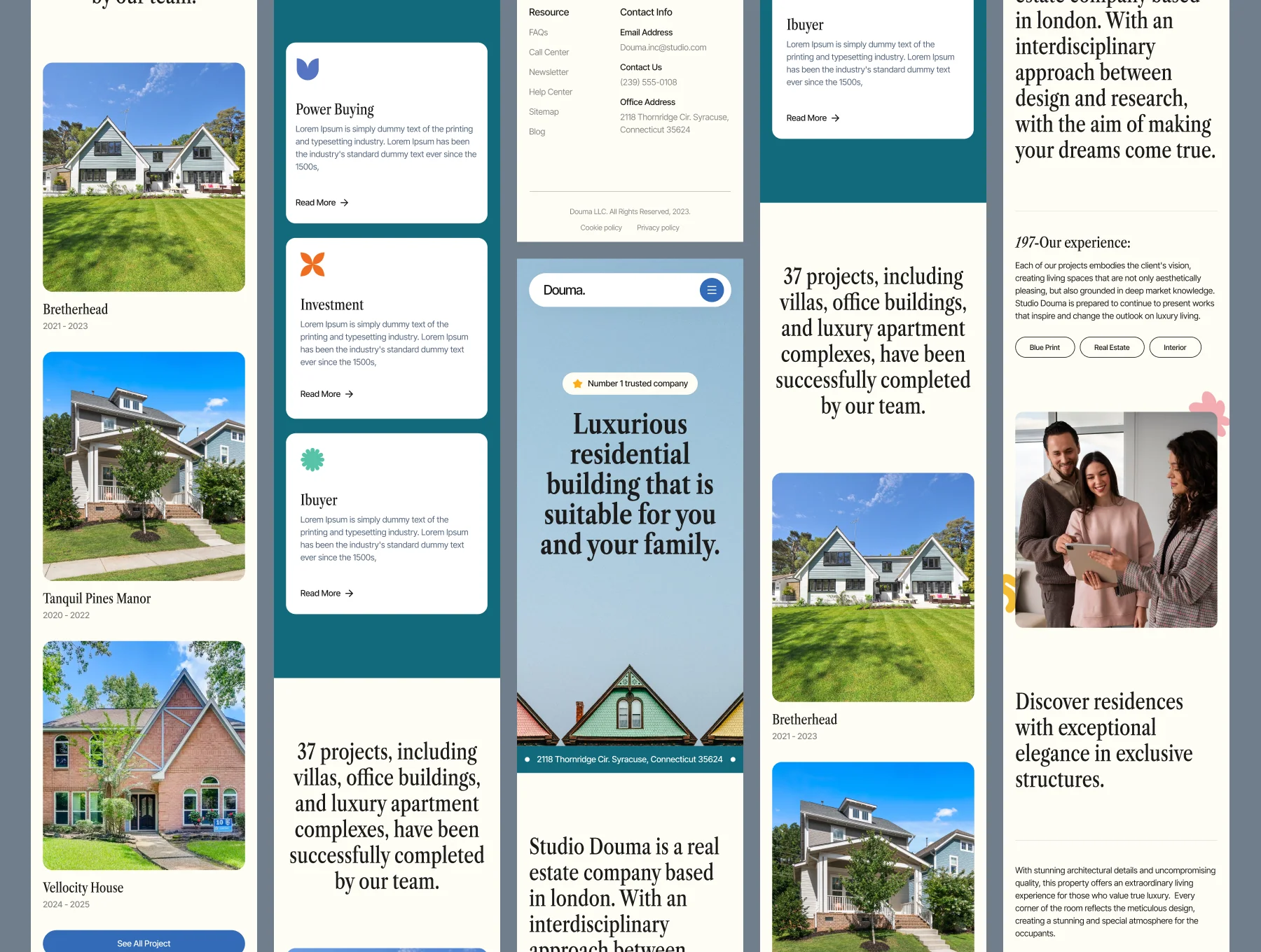 Douma - Real Estate Company Website 3