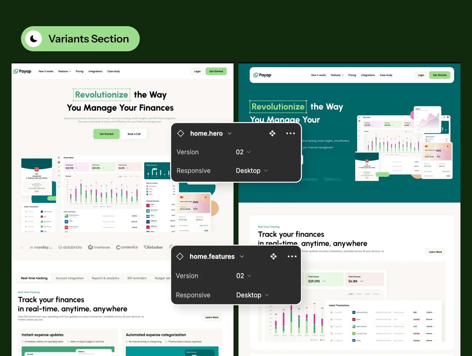 Payap - Finance Website Template 4