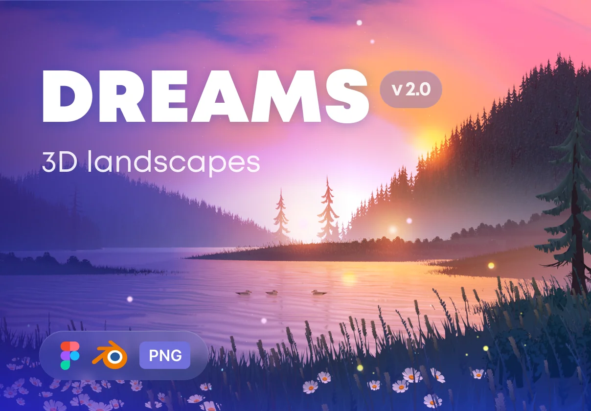 Dreams 2.0 - 3D Landscapes