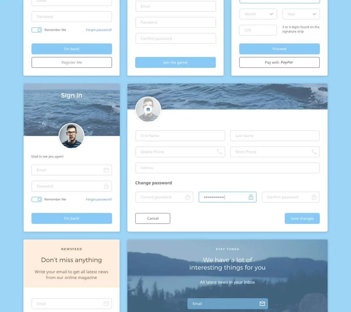Dreamy UI Kit 6