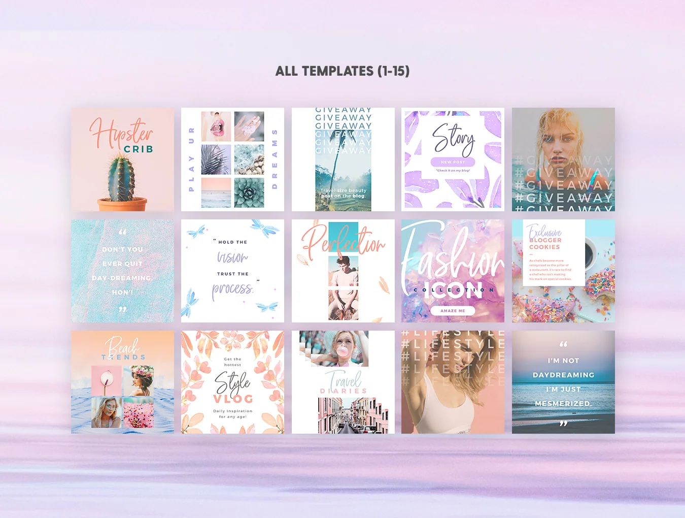 Dreamy Vibes Social Pack 3