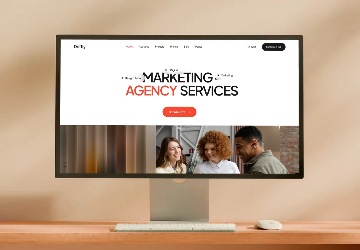 Driftly - Agency Website