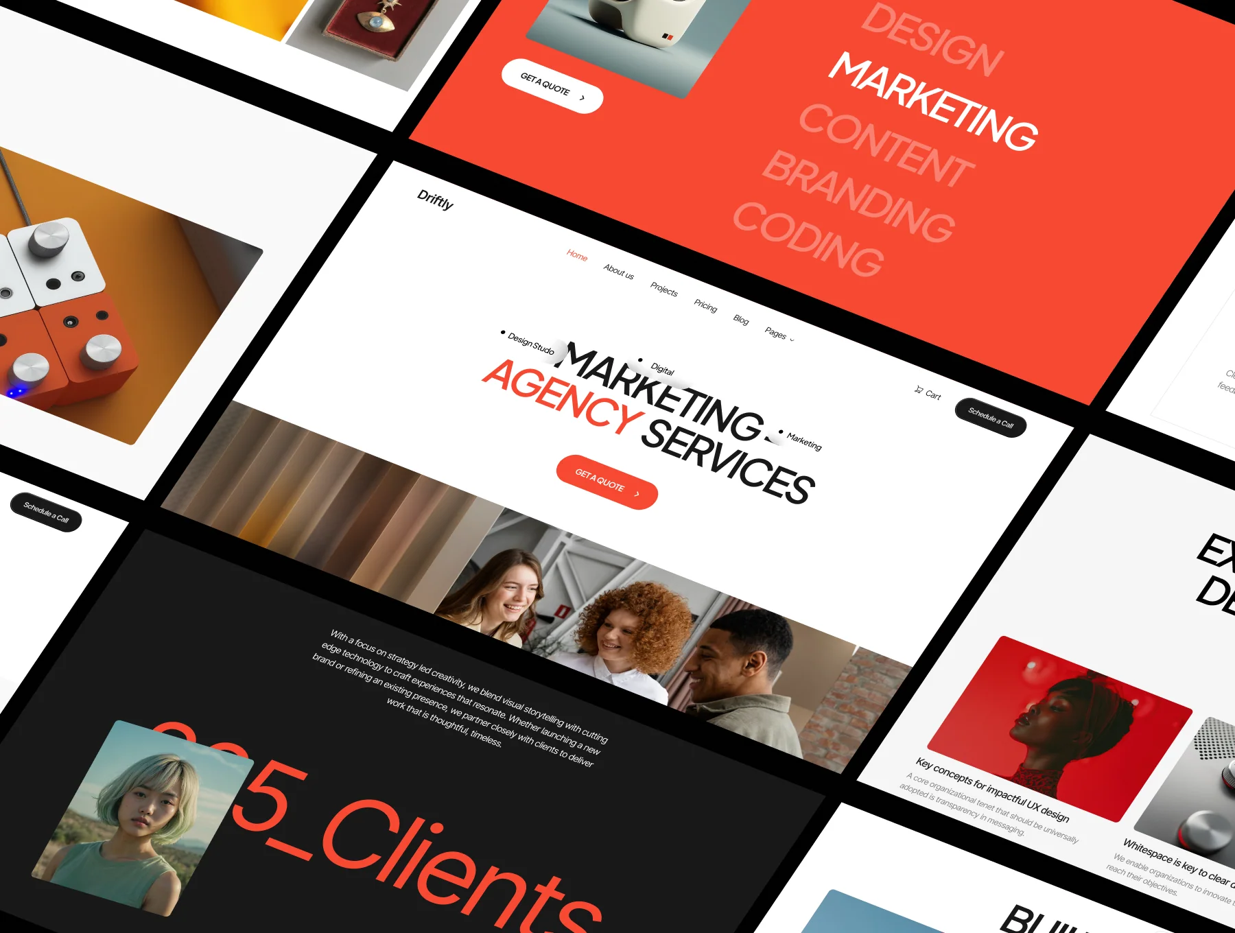 Driftly - Agency Website