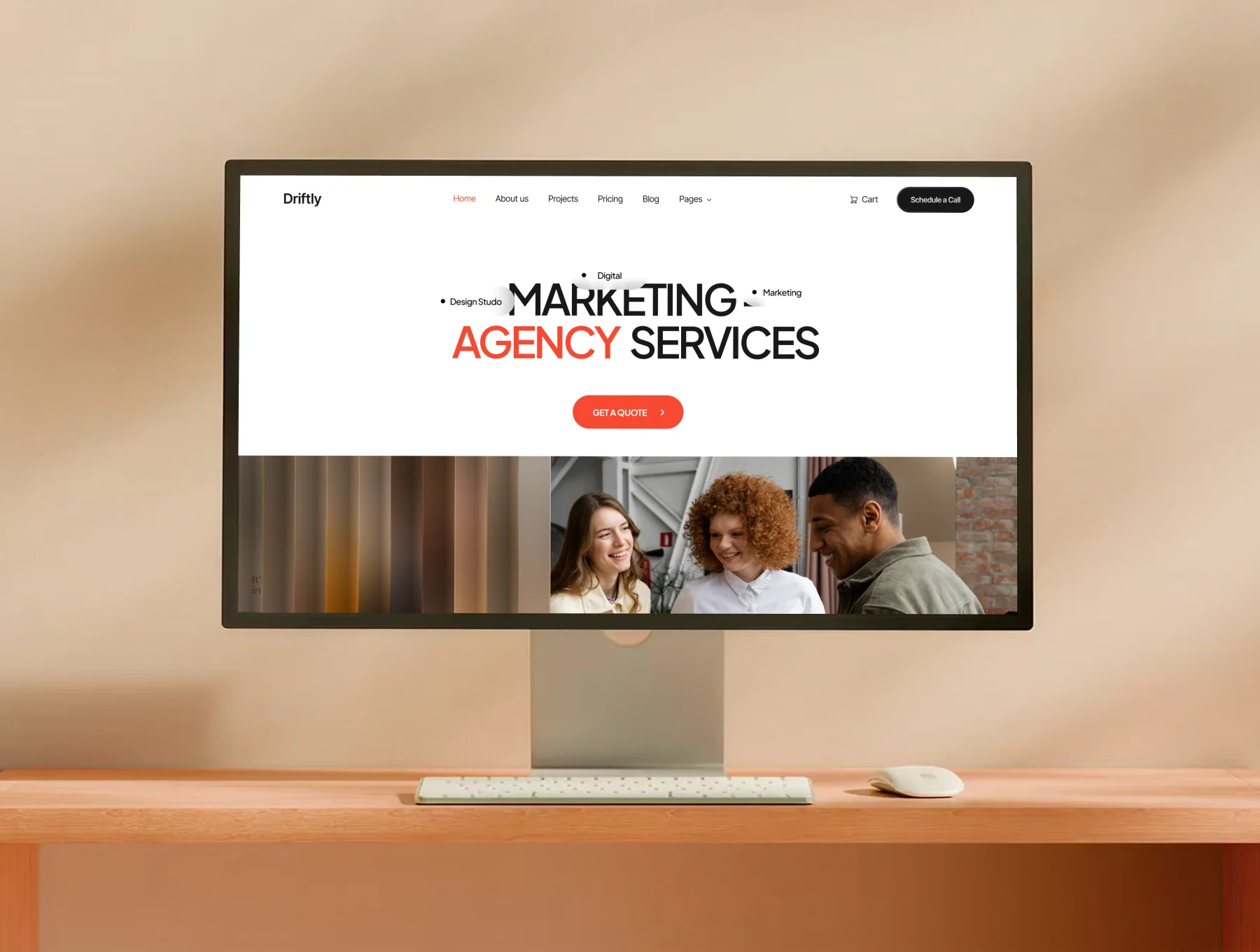 Driftly - Agency Website 4