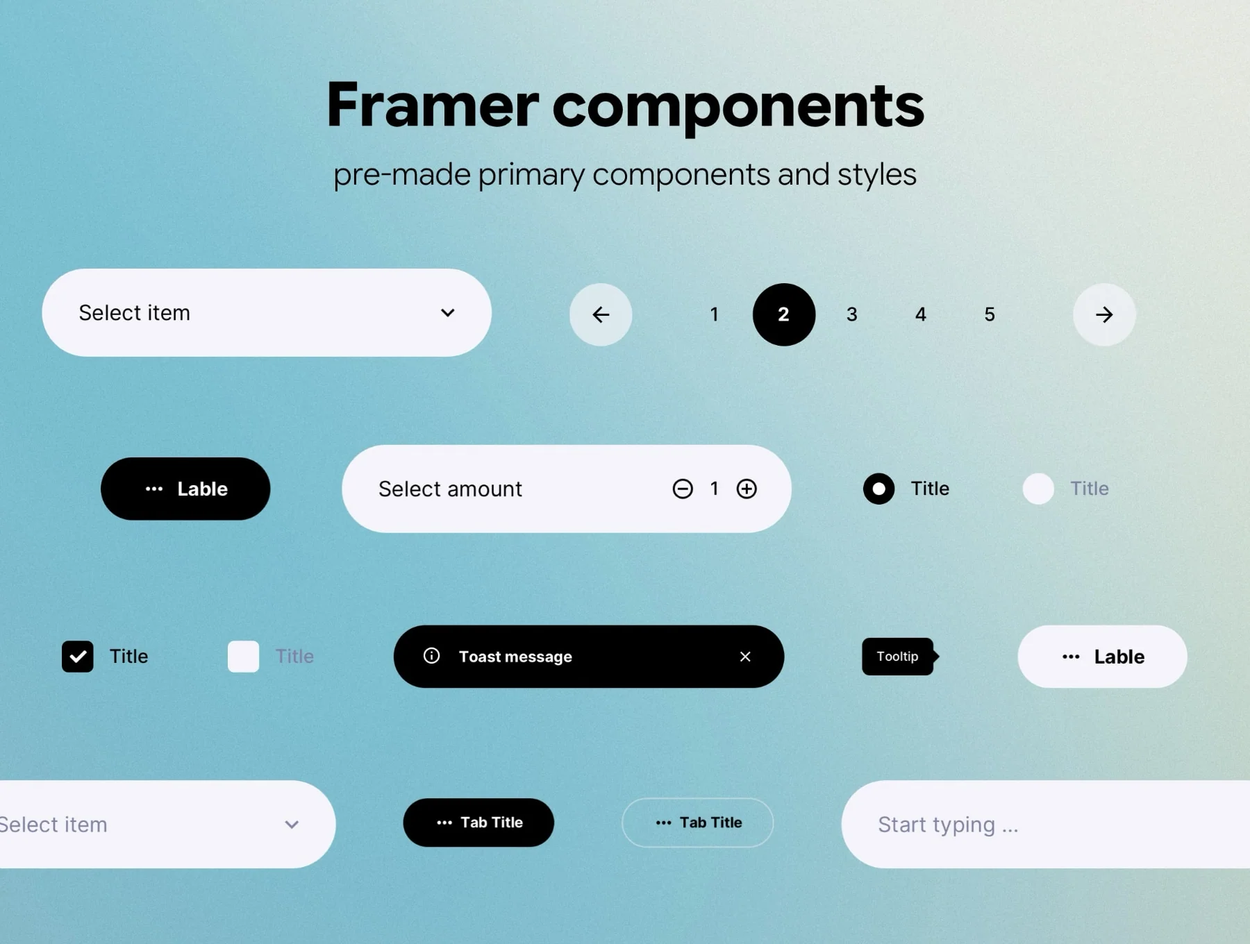 Drivio - car rental template for Framer 3