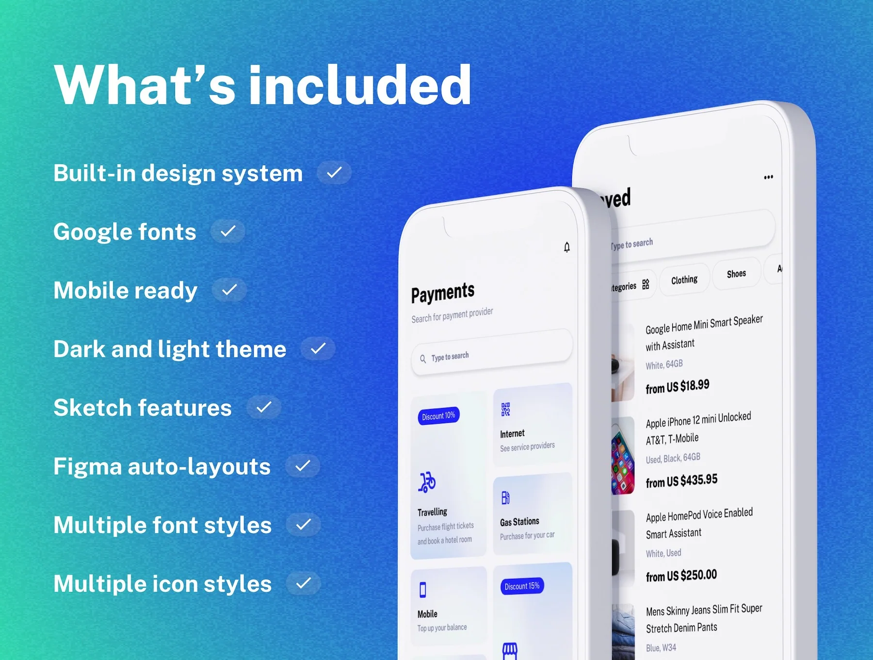 Droid - Multipurpose UI Kit for Mobile Apps 10