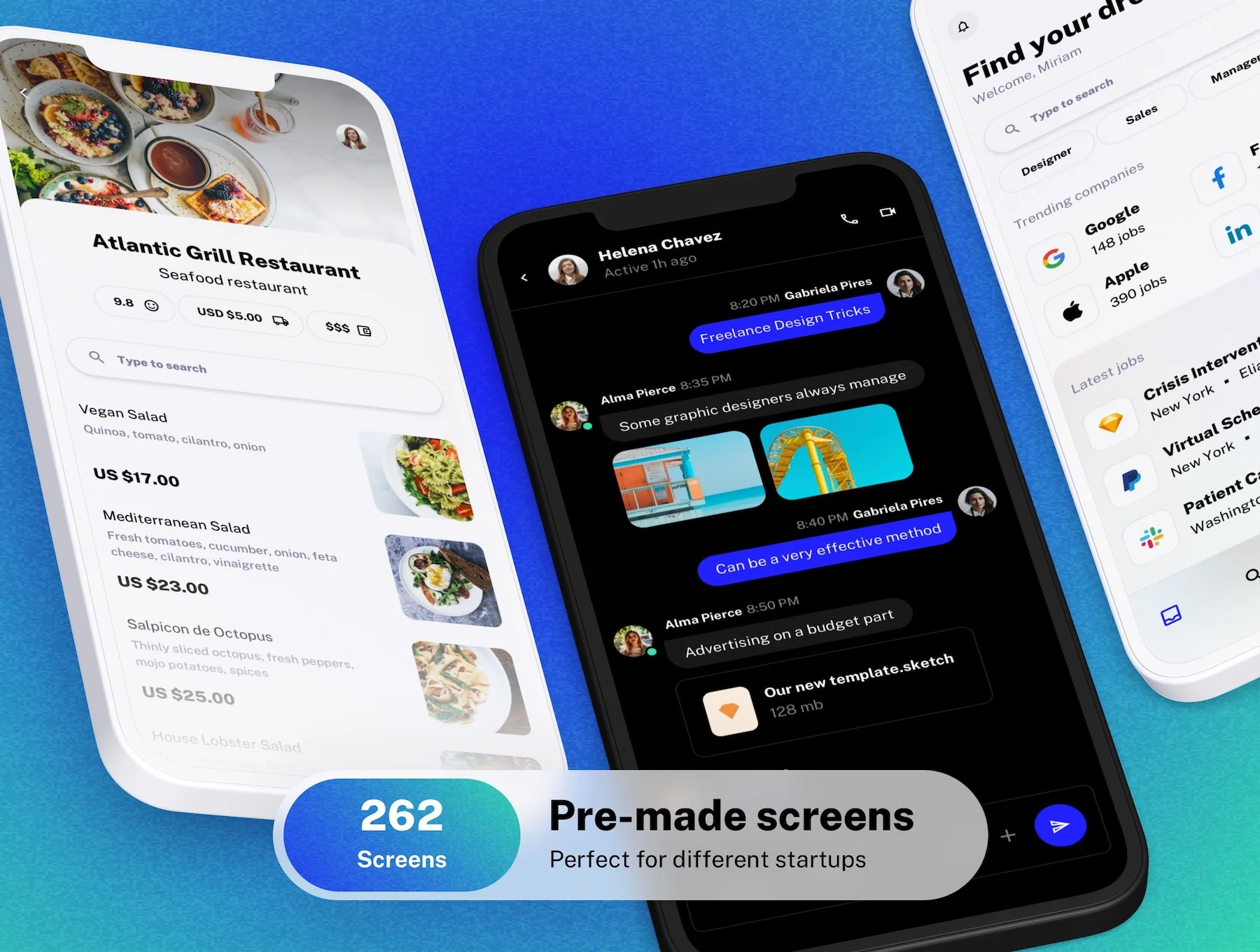 Droid - Multipurpose UI Kit for Mobile Apps 2