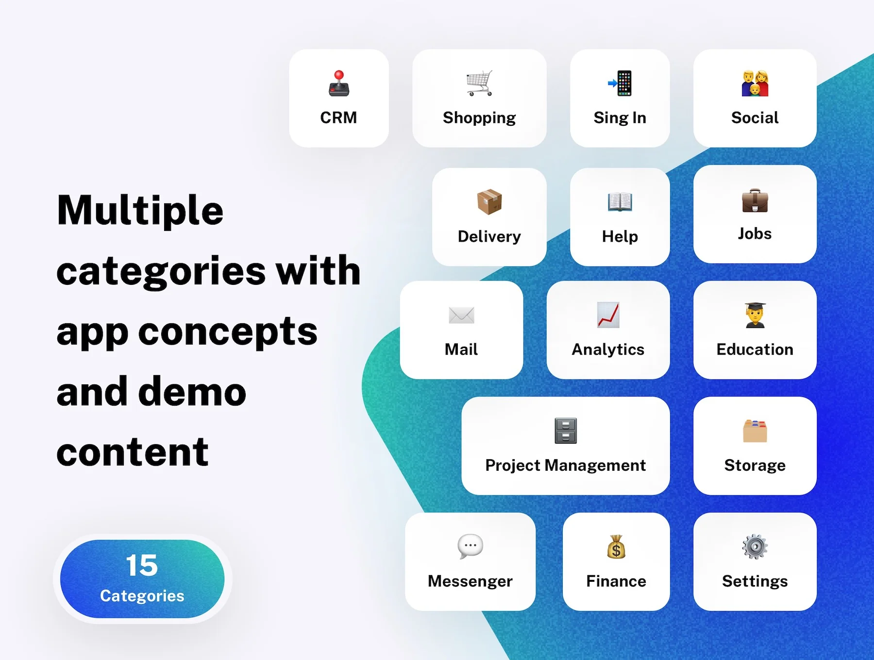 Droid - Multipurpose UI Kit for Mobile Apps 4