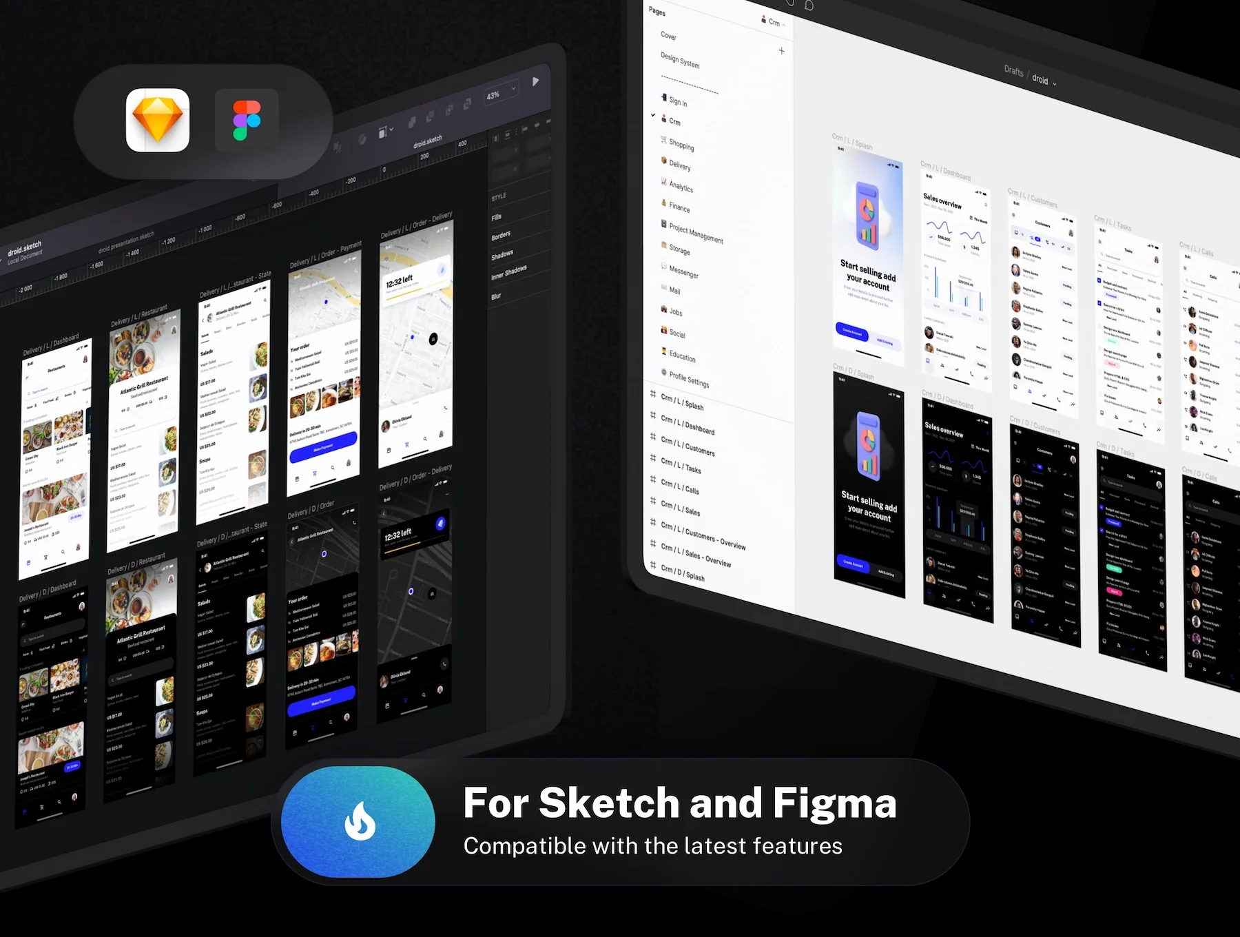 Droid - Multipurpose UI Kit for Mobile Apps 6