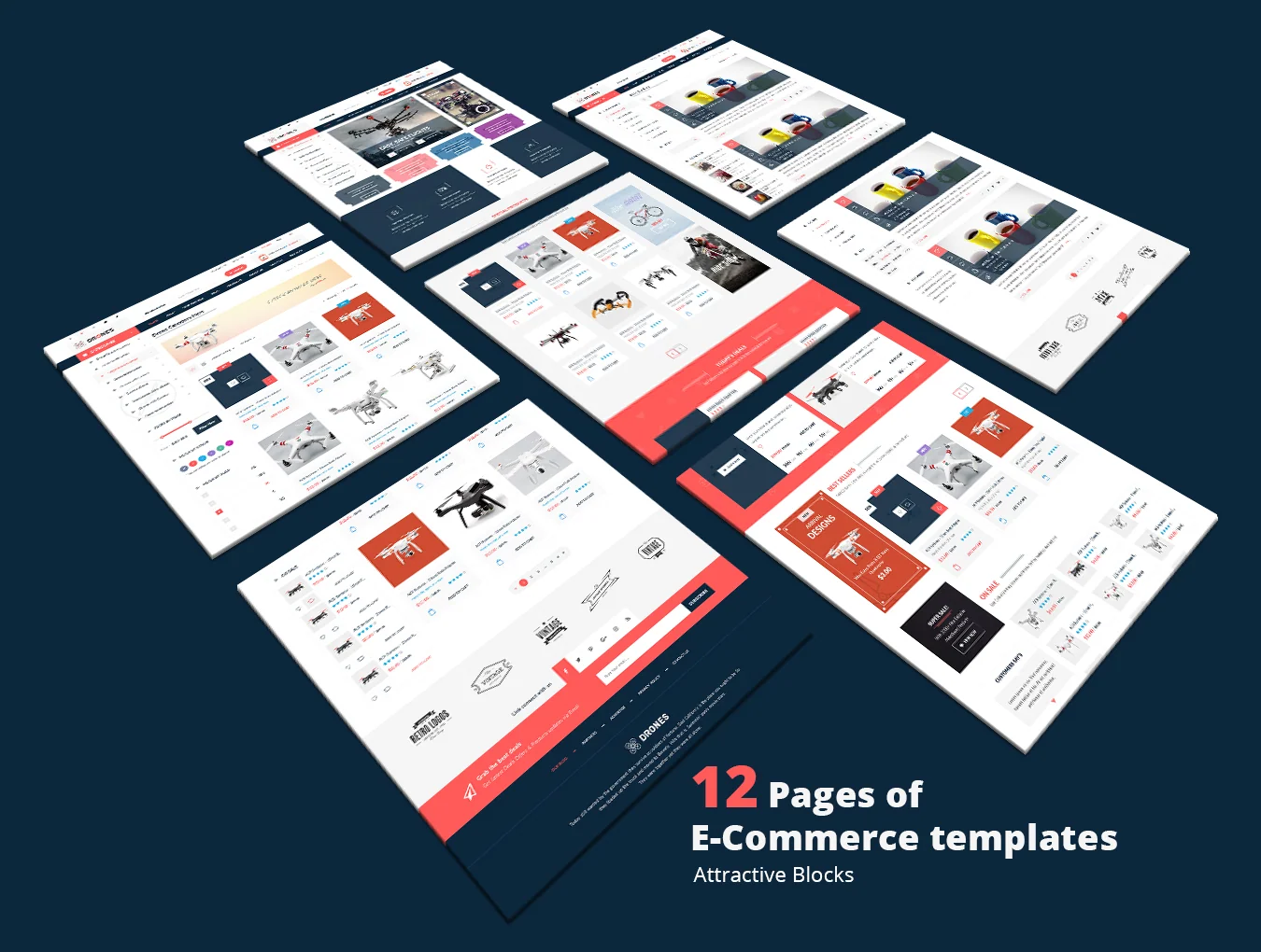 Drone Ecommerce UI Kit 2