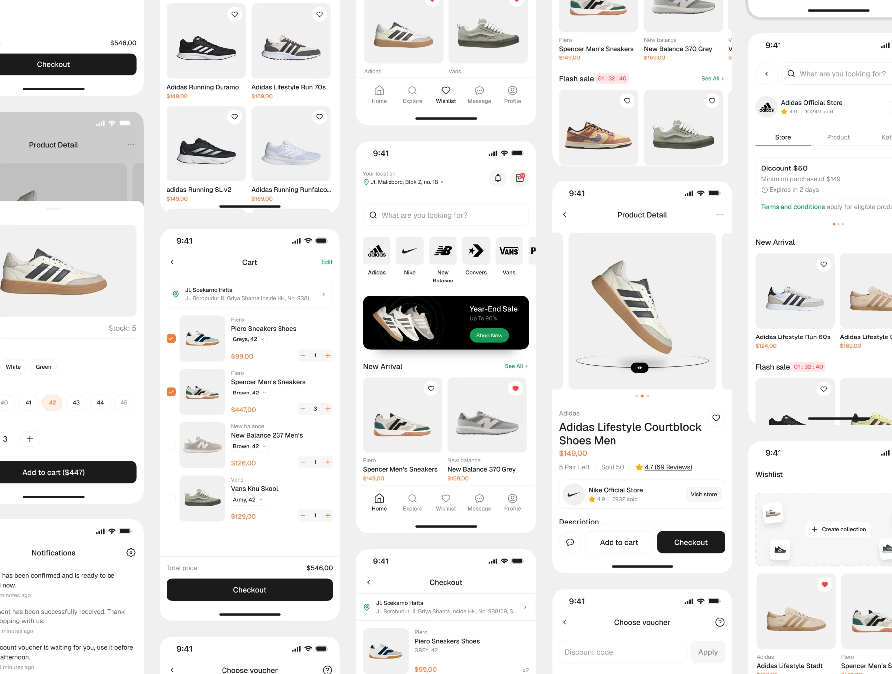 Drops – Shoes Store Mobile App UI Kit 6
