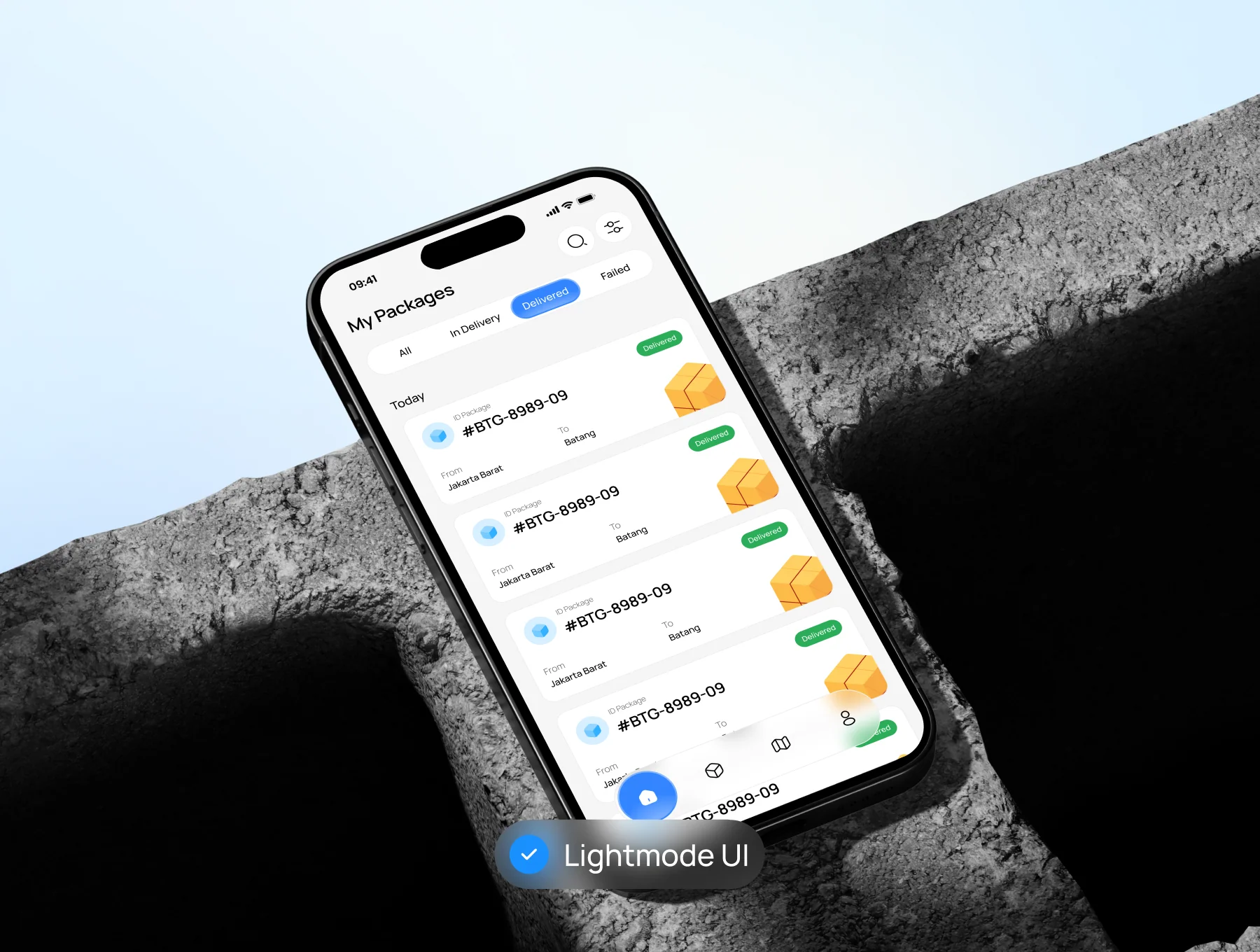 DropWise - Shipping & Delivery Mobile App UI KIT 5