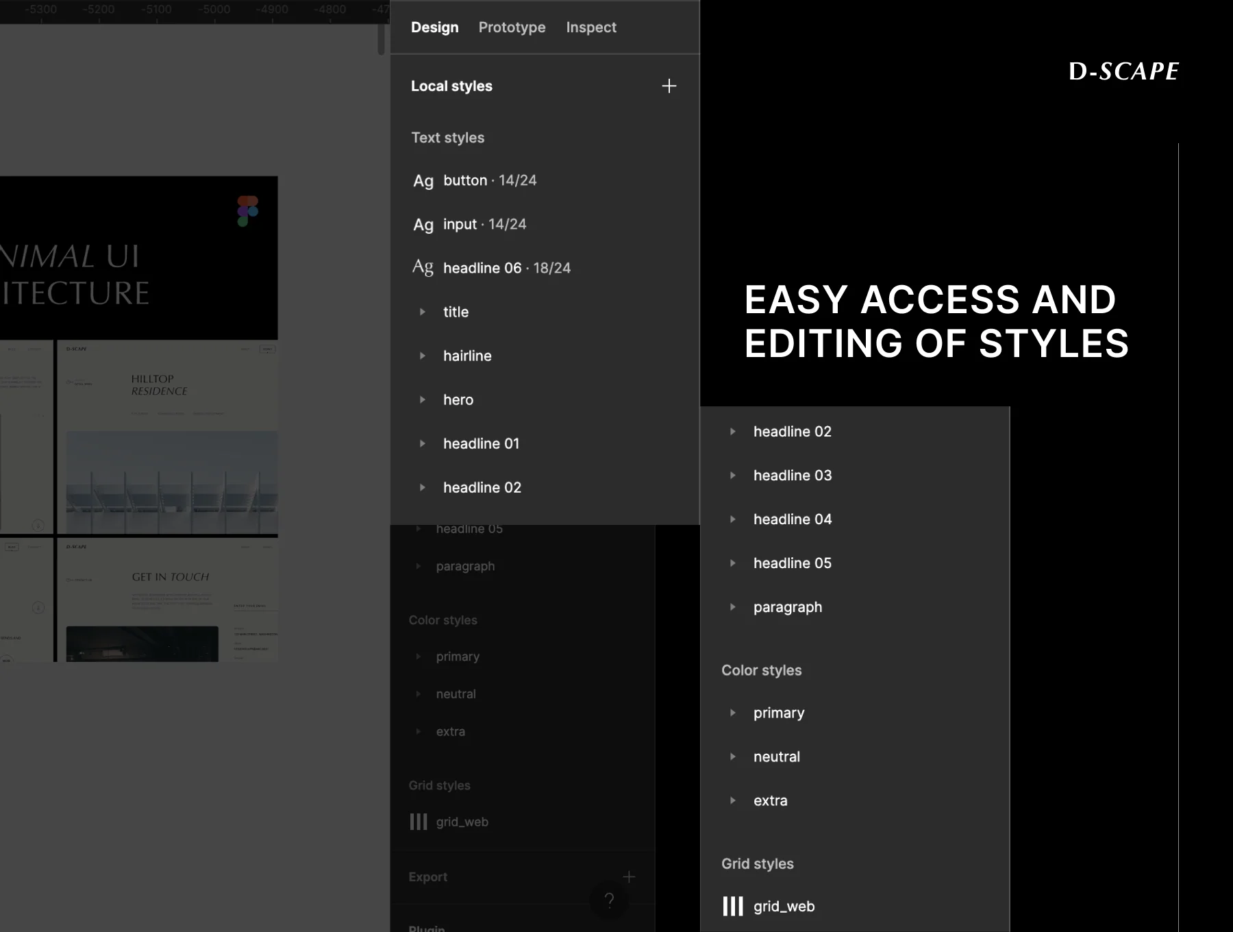 DSCAPE - Architecture Web UI 3