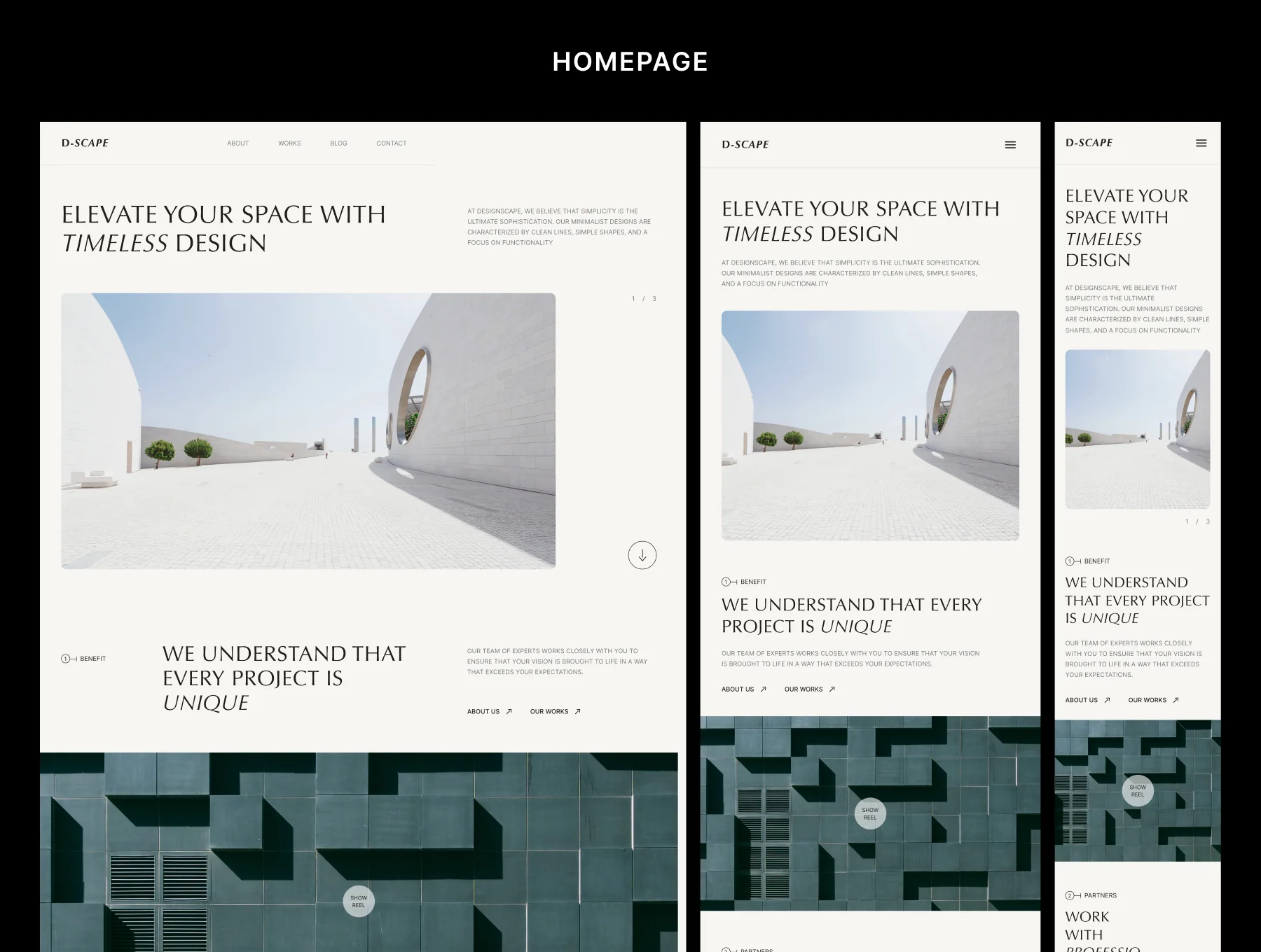 DSCAPE - Architecture Web UI 5