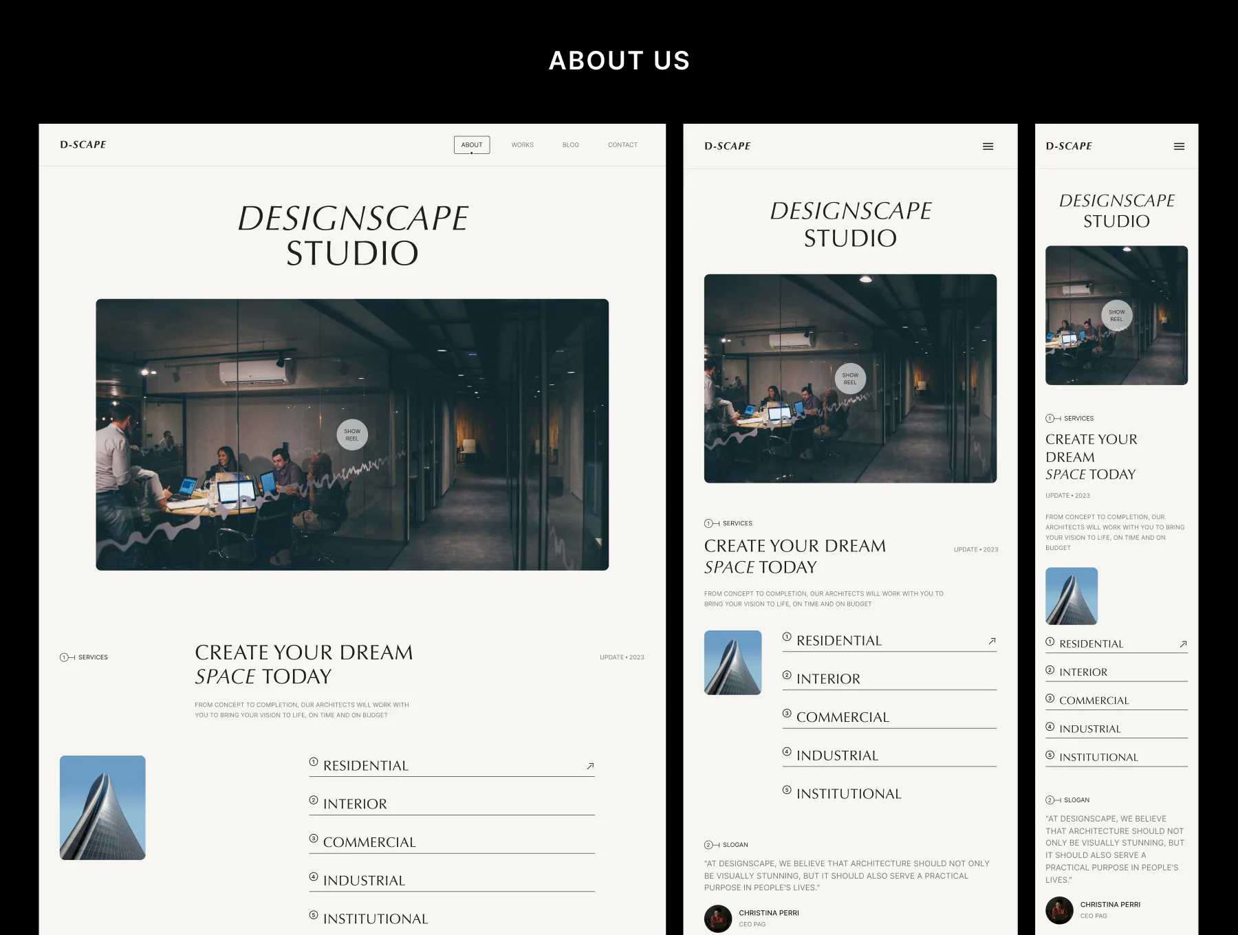 DSCAPE - Architecture Web UI 6