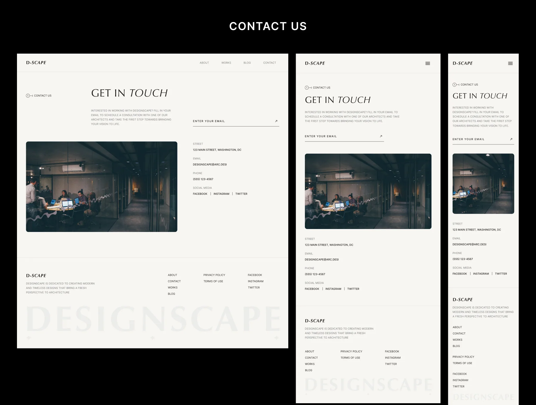 DSCAPE - Architecture Web UI 8