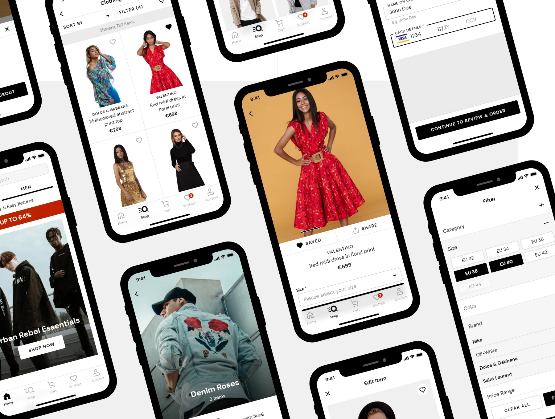 DUAL — e-commerce iOS UI Kit 2
