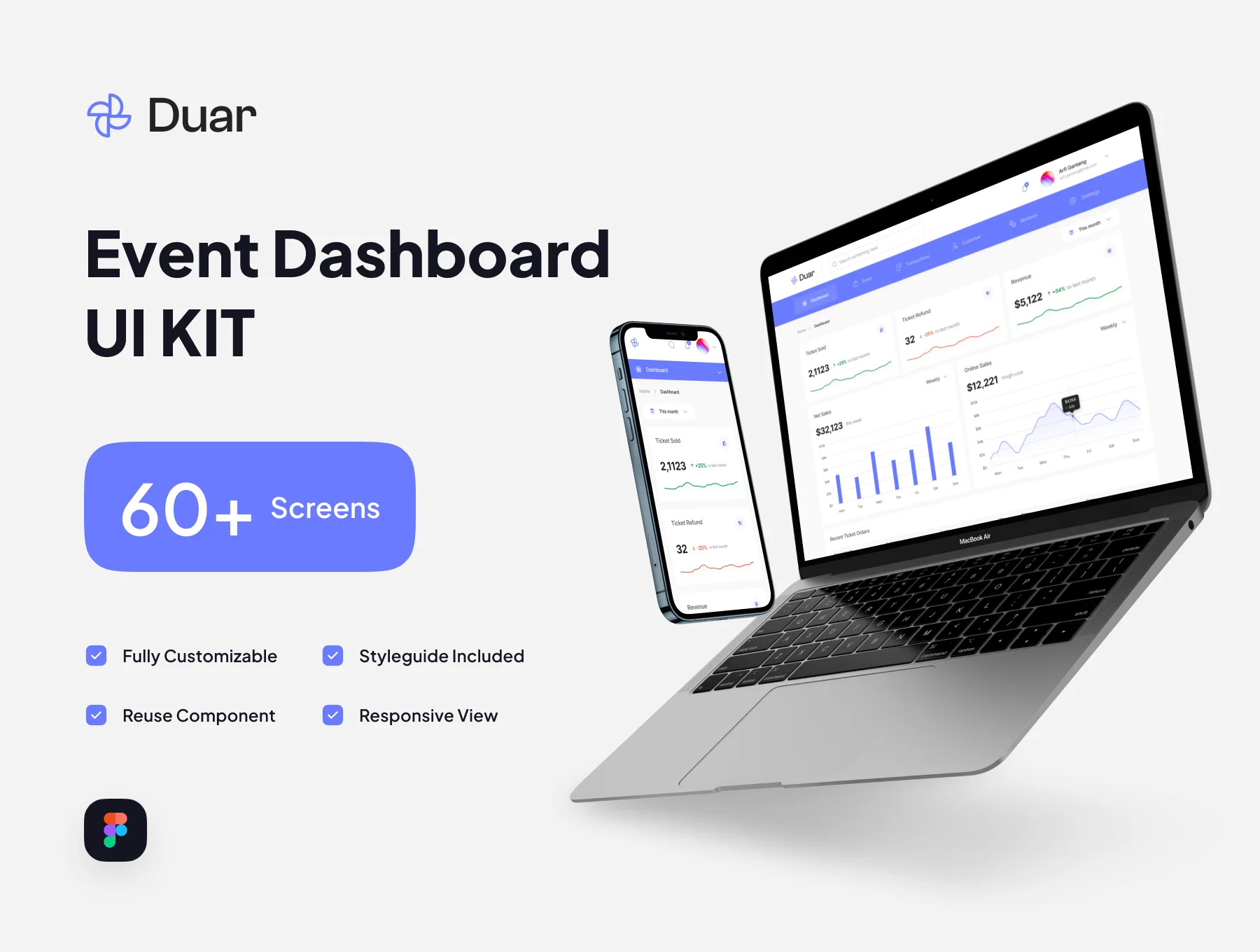 Duar - Event Dashboard UI Kit