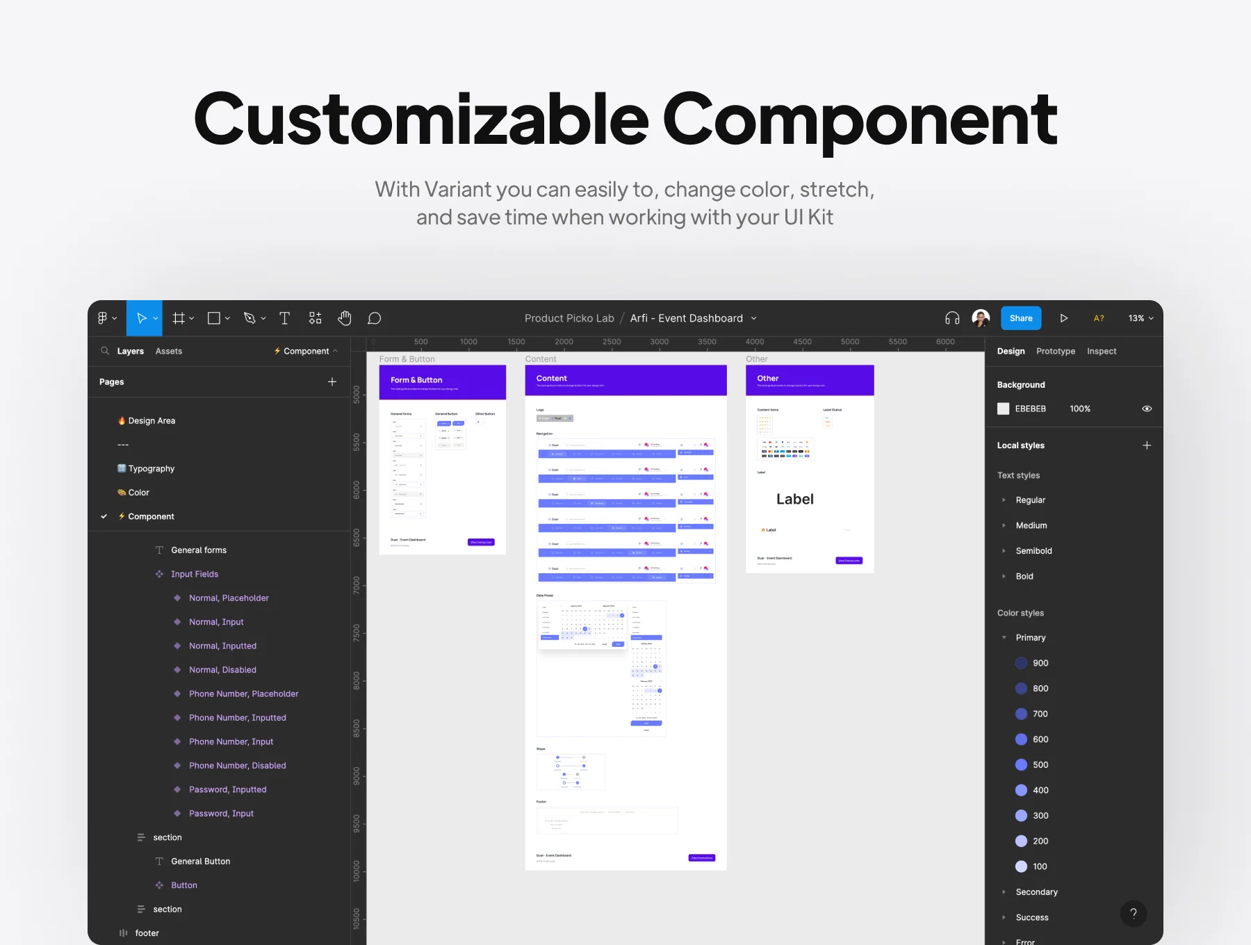 Duar - Event Dashboard UI Kit 6