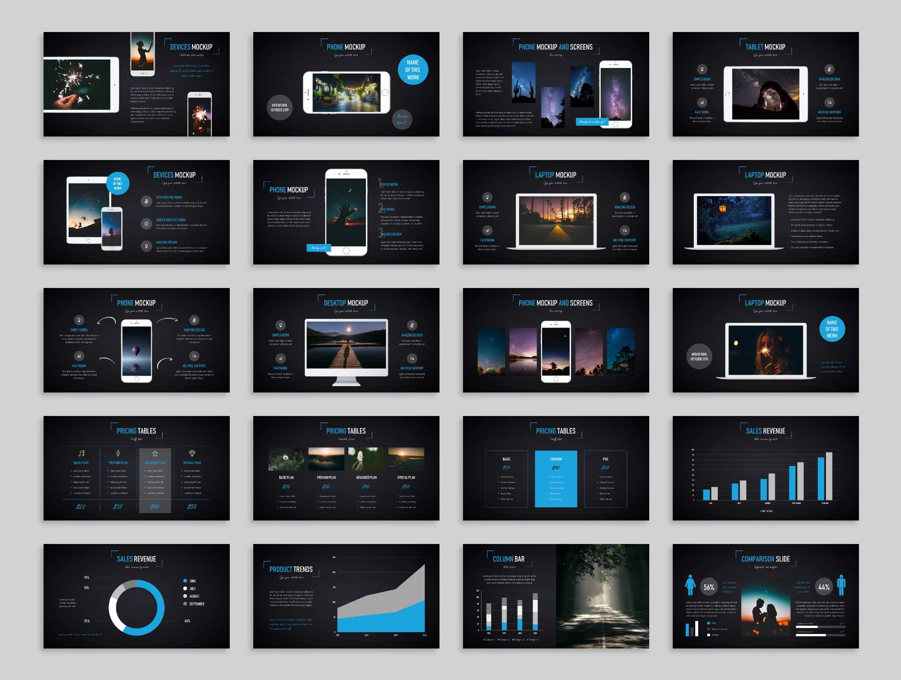 Duende Dark Powerpoint Template 6