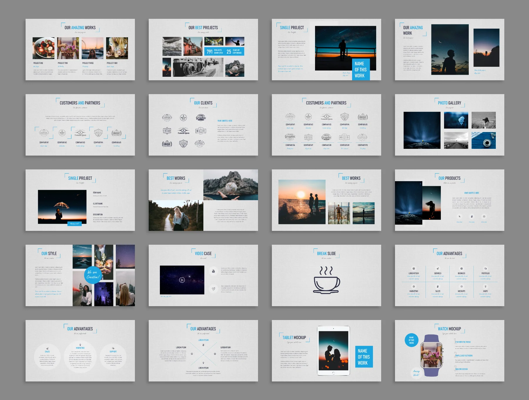 Duende Light Powerpoint Template 5