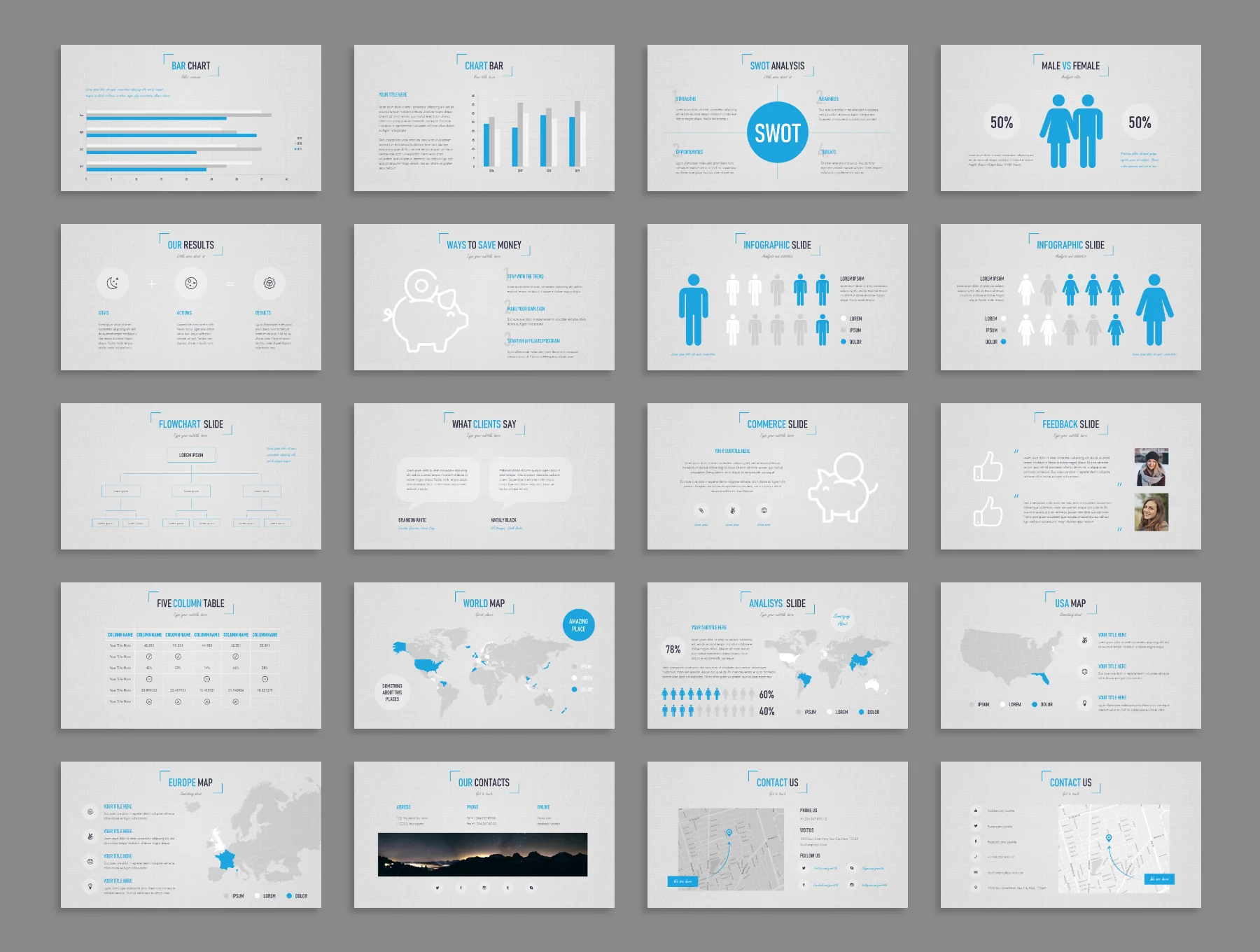 Duende Light Powerpoint Template 7