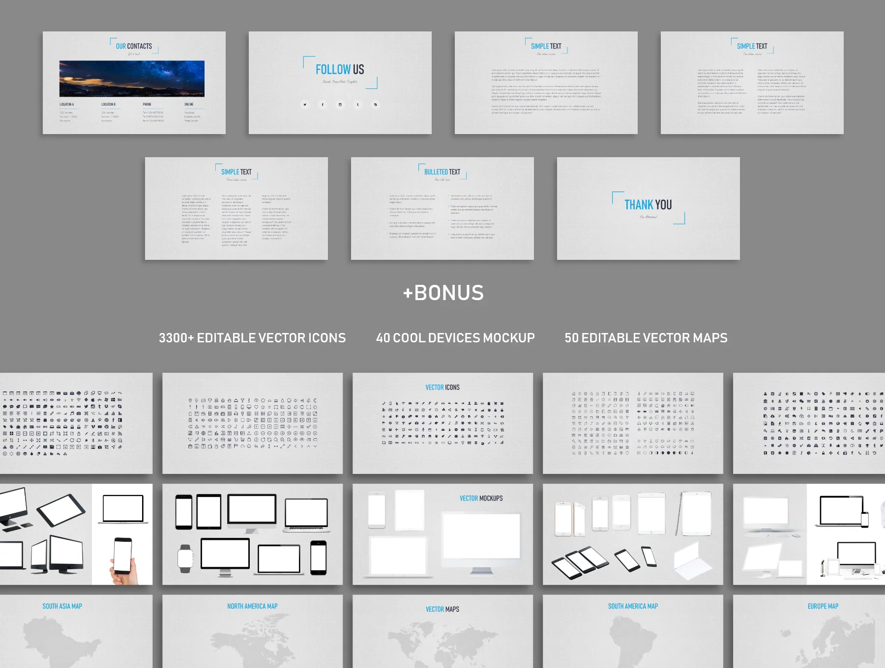 Duende Light Powerpoint Template 8