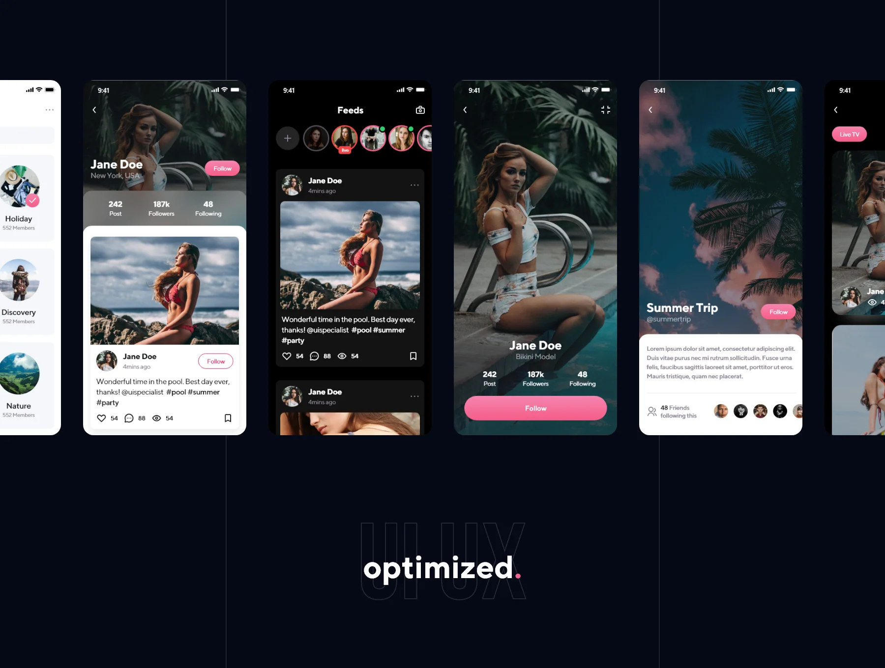 Dumm Social UI Kit 3