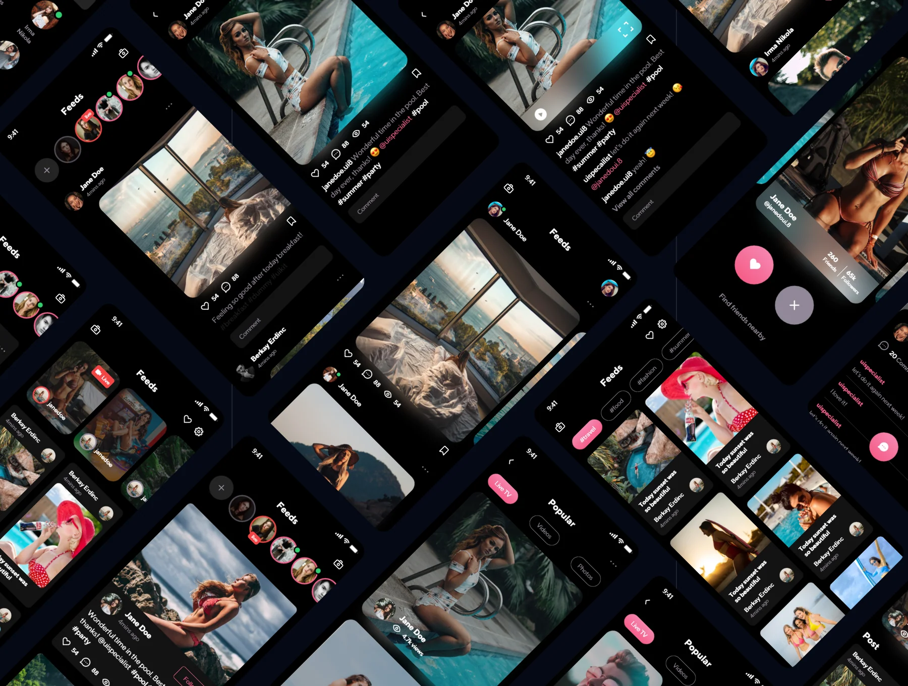 Dumm Social UI Kit 5