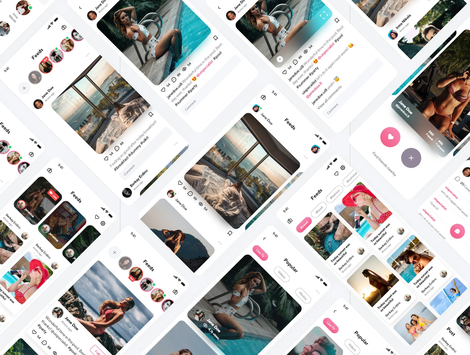 Dumm Social UI Kit 6