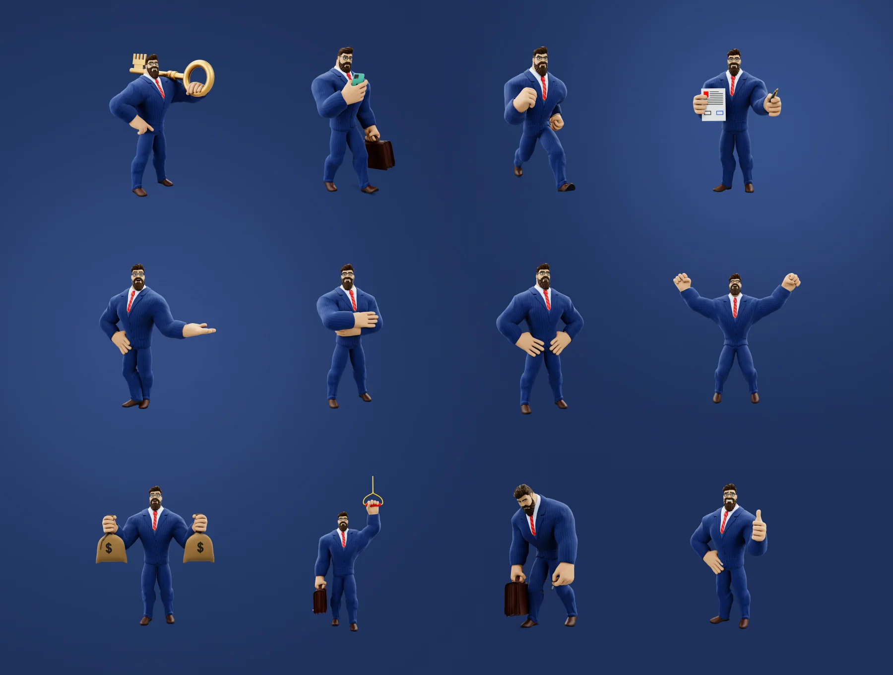Duncan - 3D Character Models 6