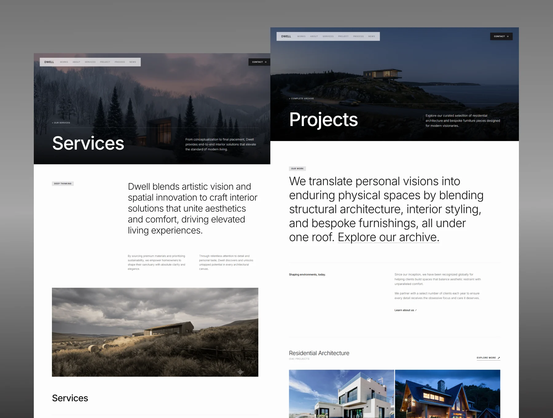 Dwell - Premium Architecture Next.js Template 2