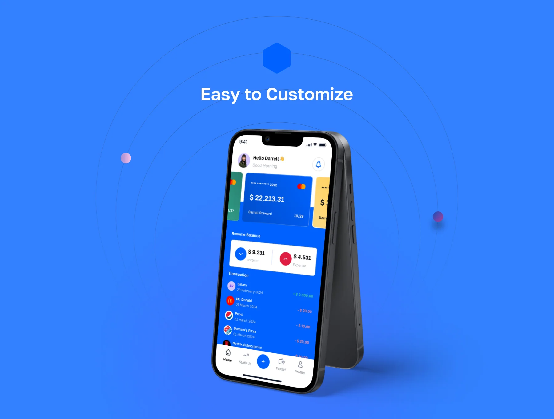 DWIT Finance Management Mobile App UI Kit 3