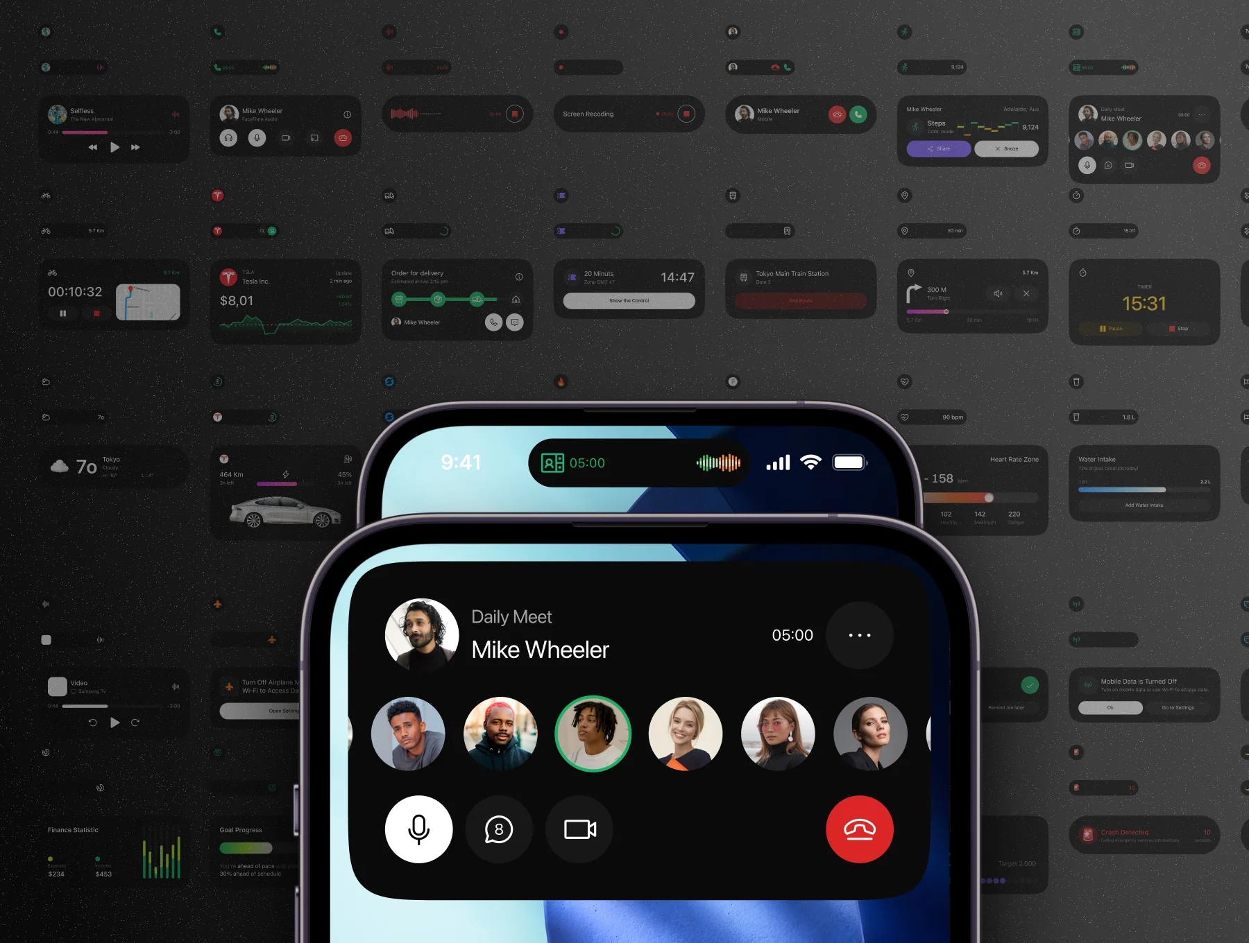 Dynamic Island – Status Bar Widgets Kit 2