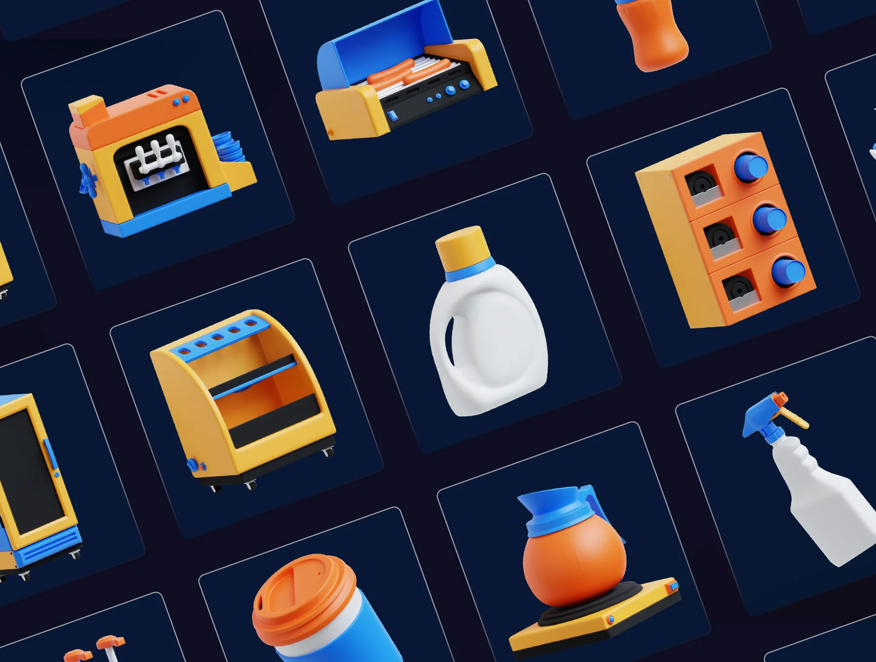 3D Household Pack 7
