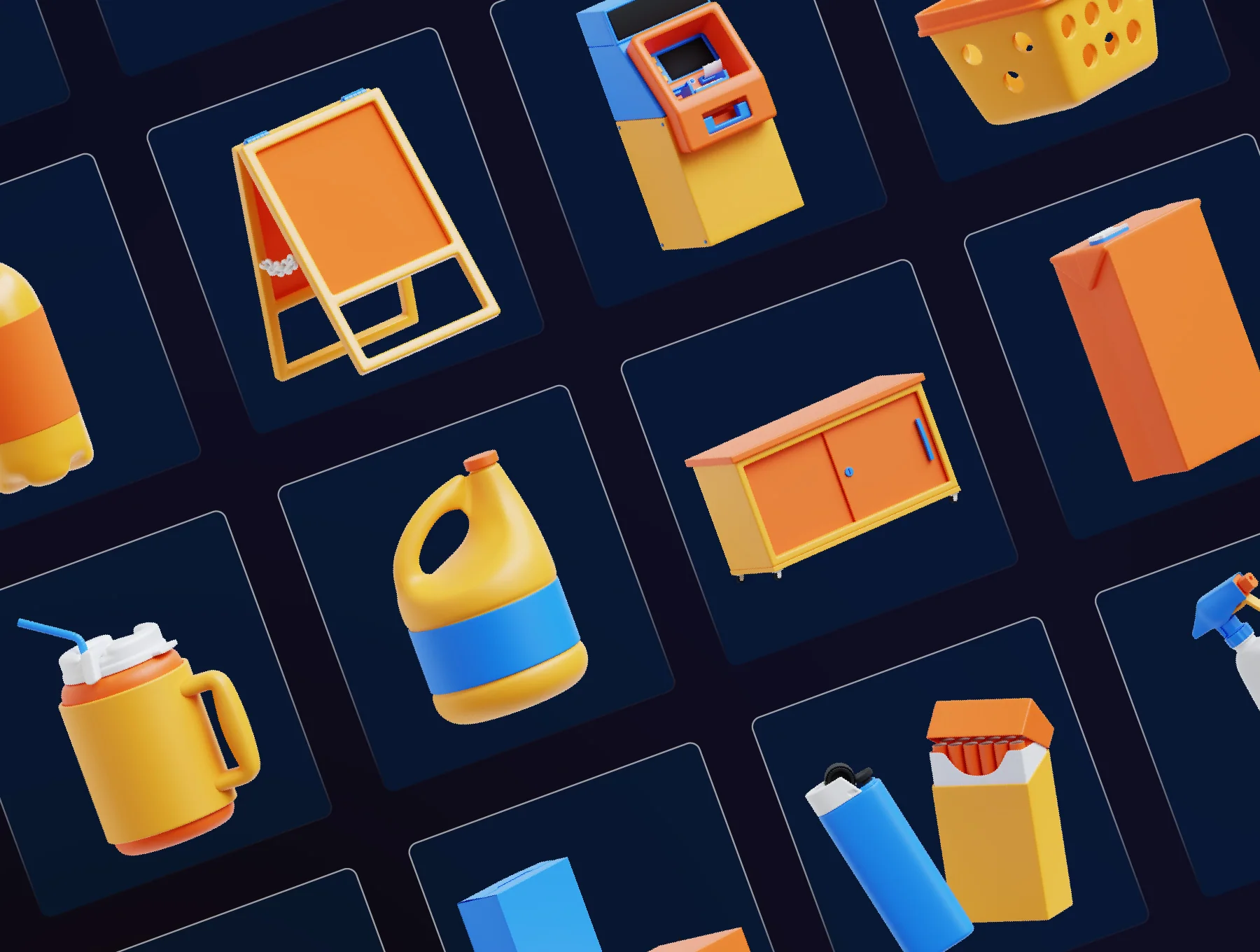 3D Household Pack 8