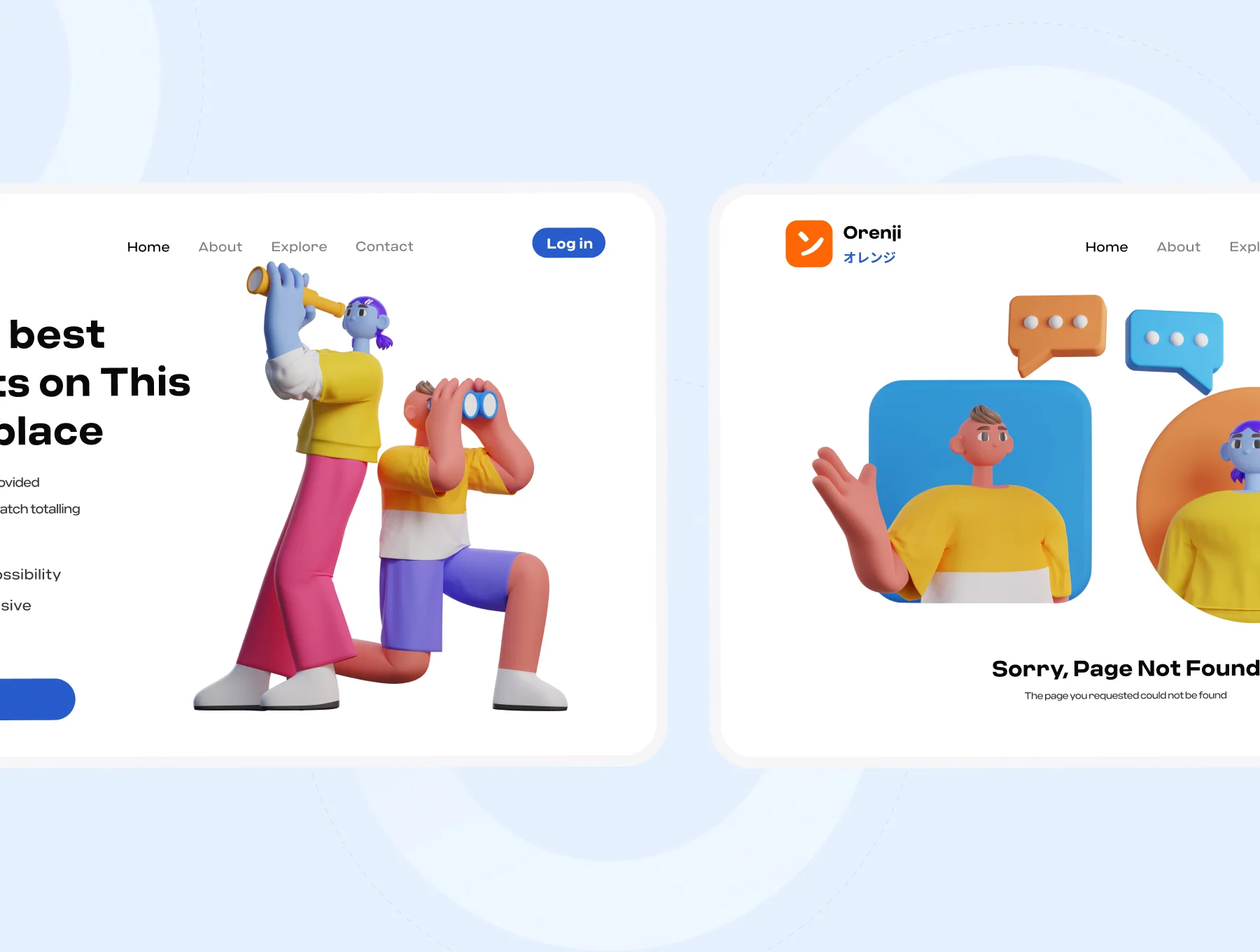 E-Commerce 3D Character 6