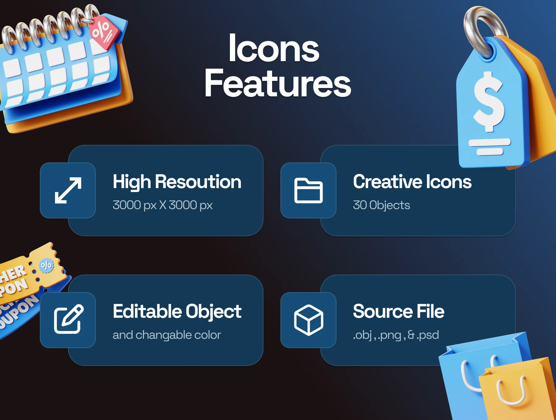 E-Commerce 3D Illustrations 2