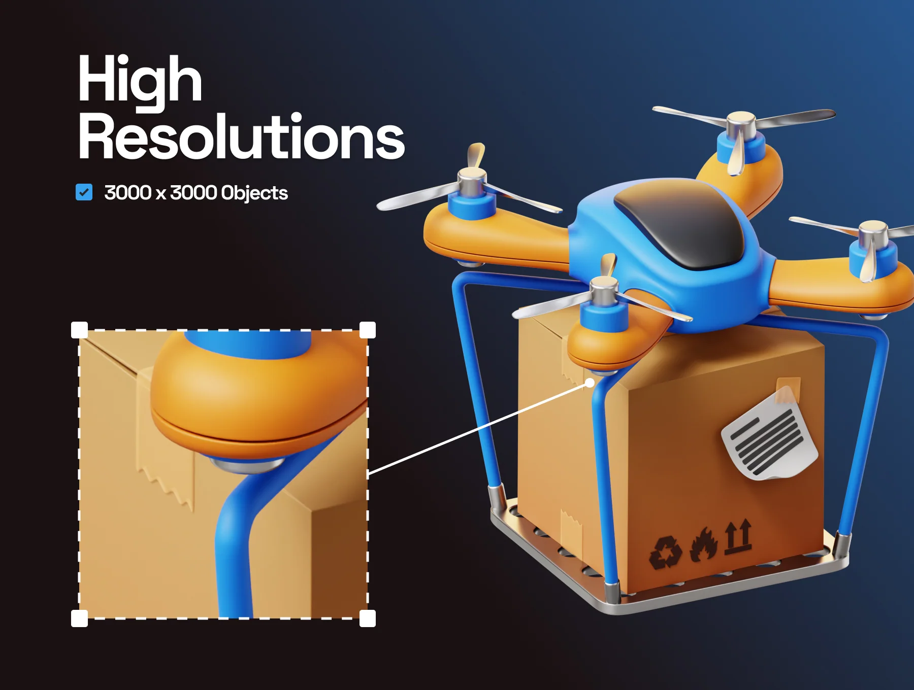 E-Commerce 3D Illustrations 3