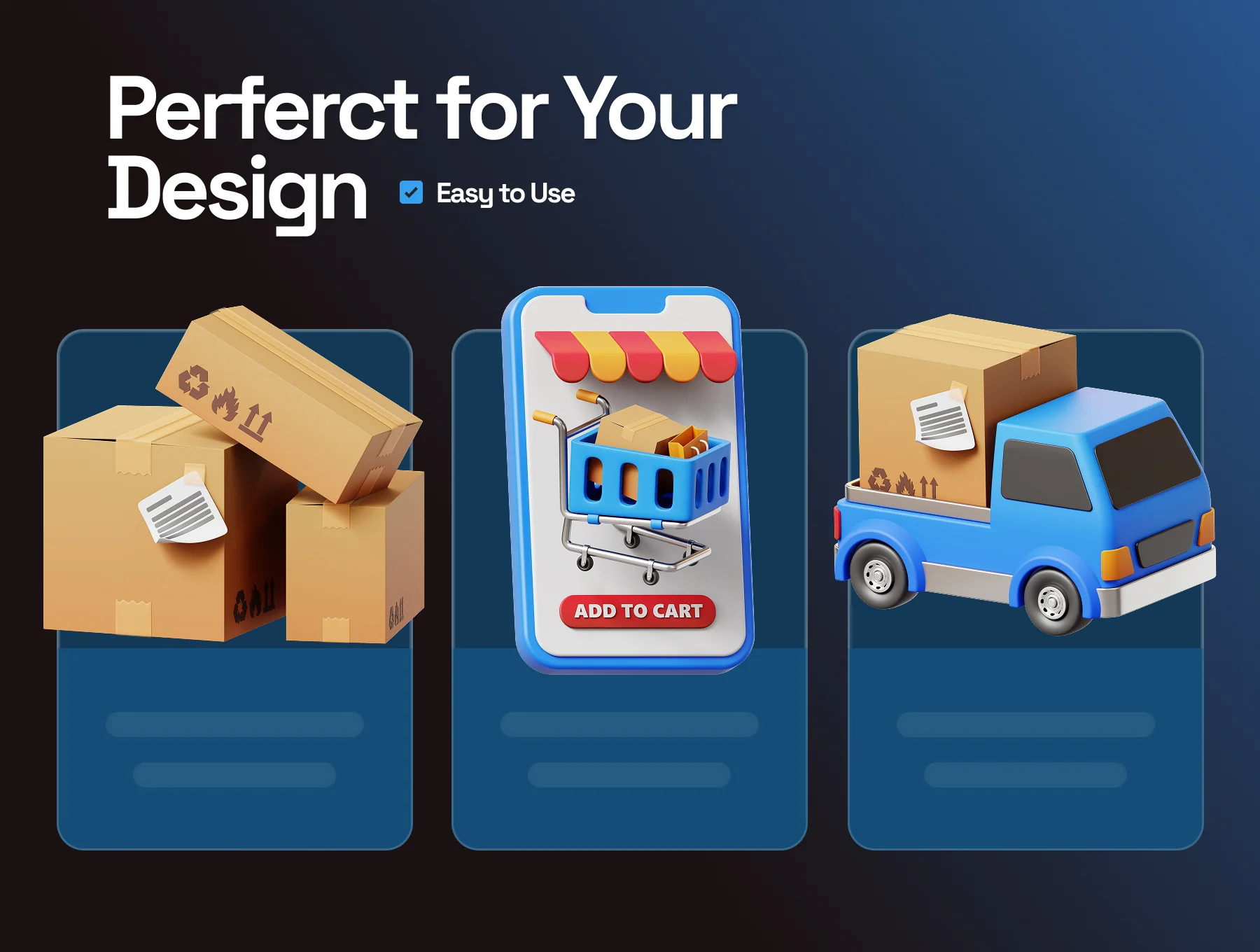 E-Commerce 3D Illustrations 4