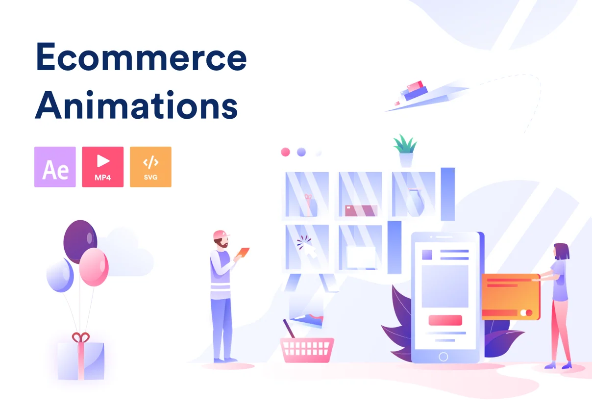 E-Commerce Animations