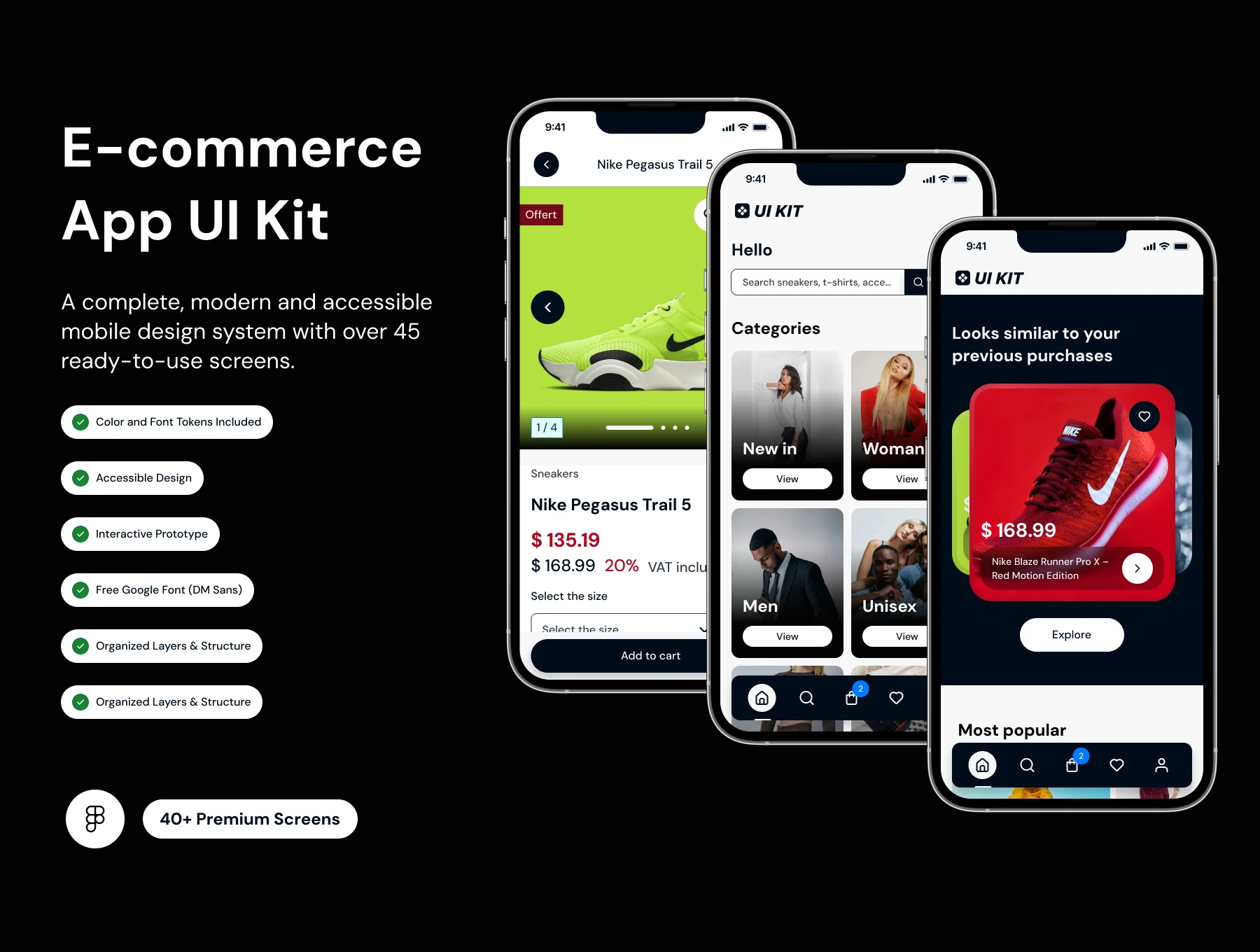 E-commerce App Kit – Modern UI
