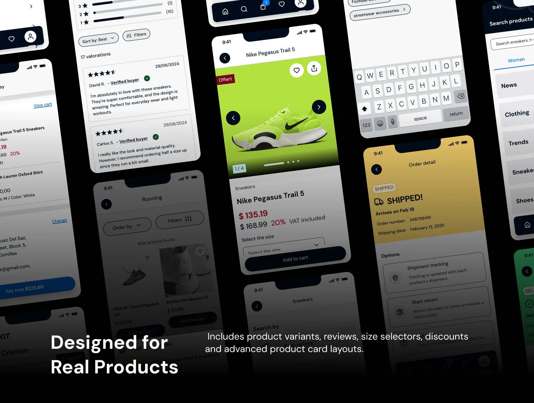 E-commerce App Kit – Modern UI 5