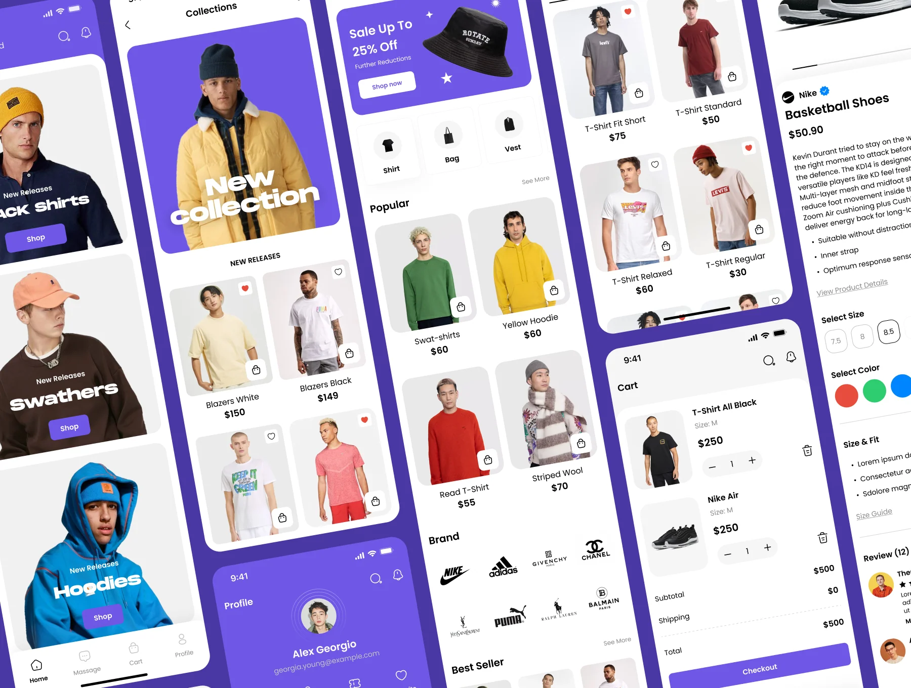 E-commerce App UI Kit 3