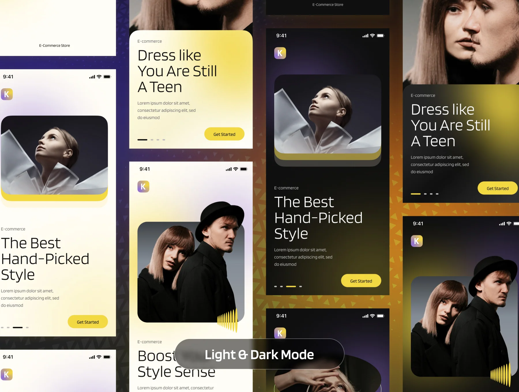 KAYLE - E-Commerce APP UI Kits 5