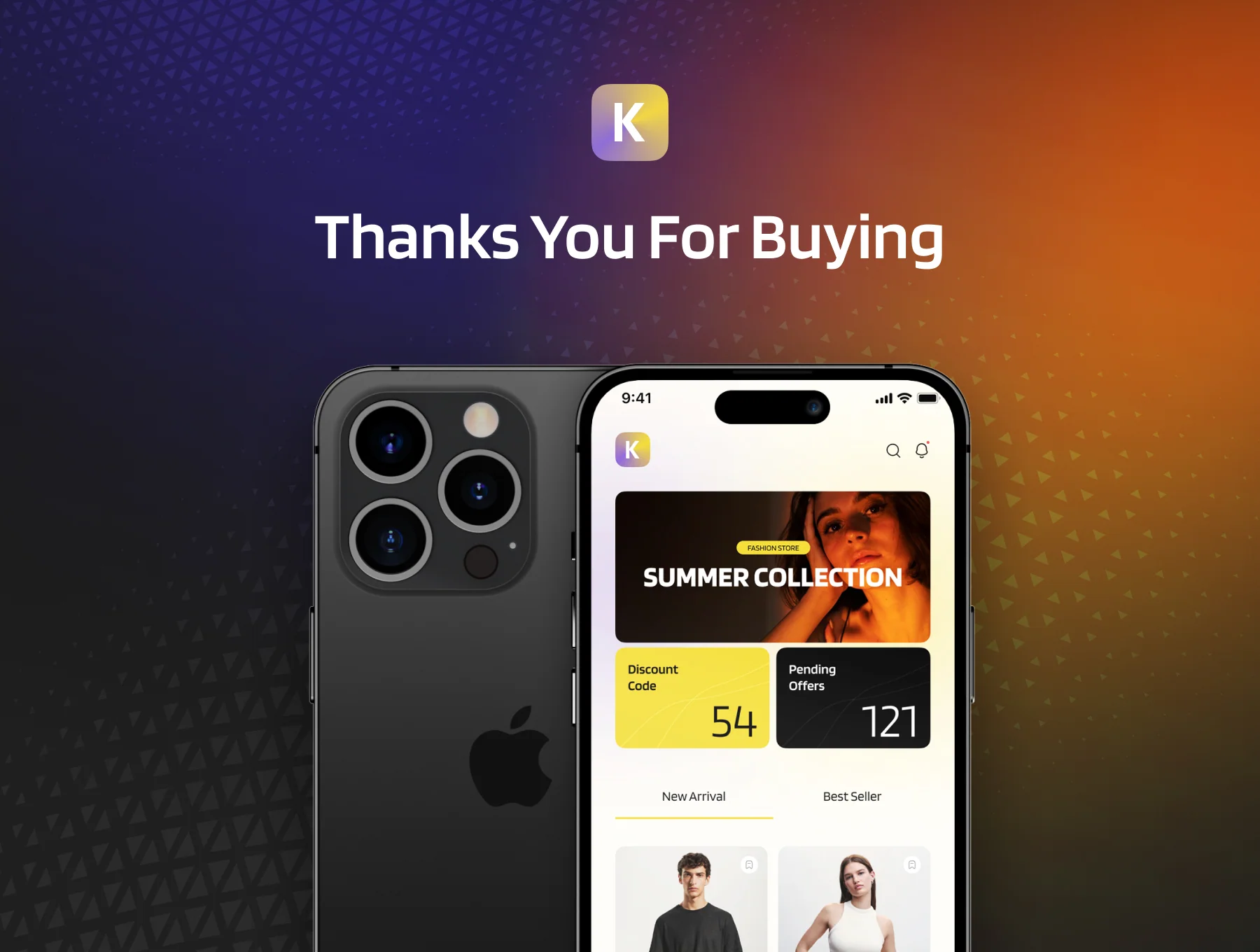 KAYLE - E-Commerce APP UI Kits 6
