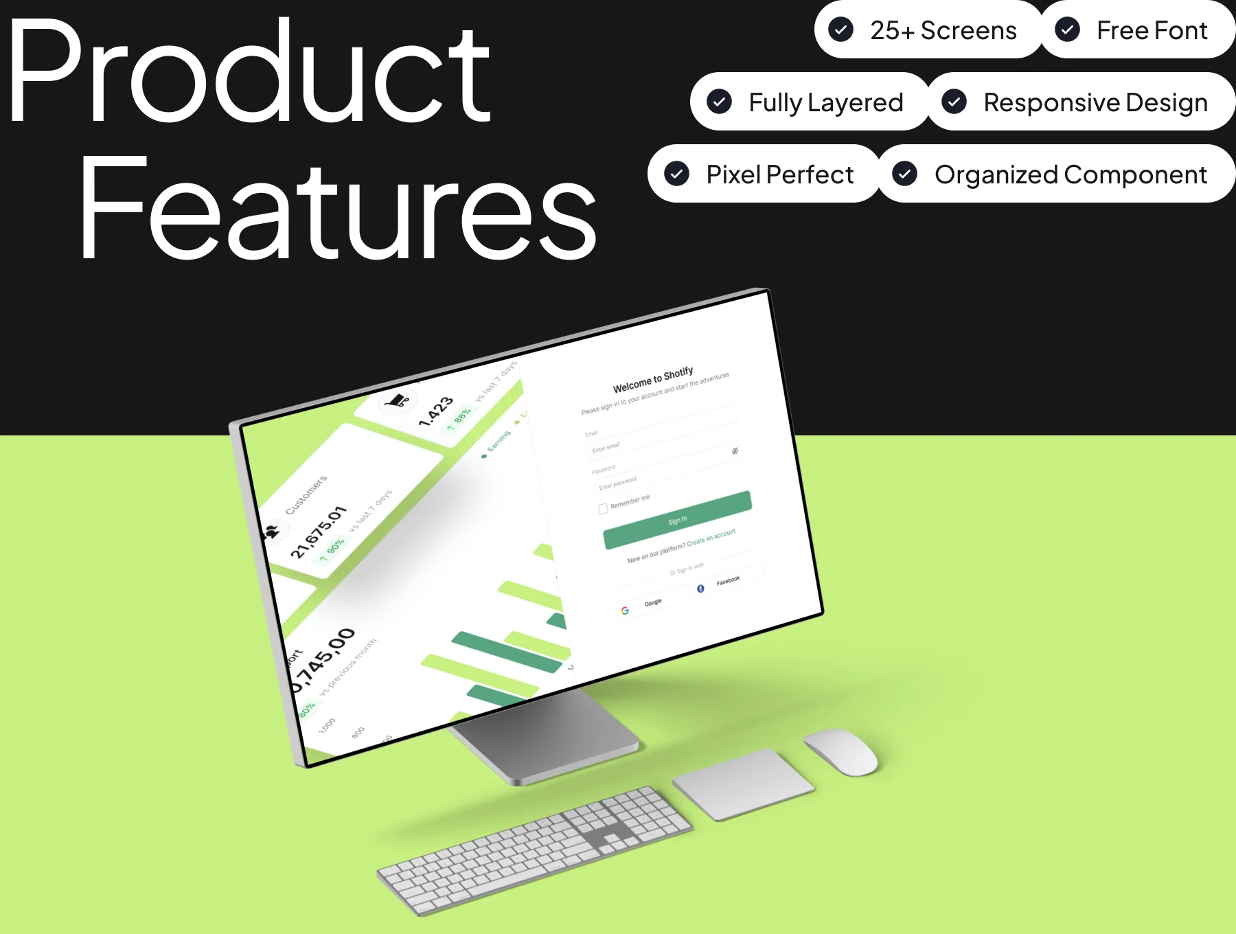 E-commerce Dashboard UI Kits