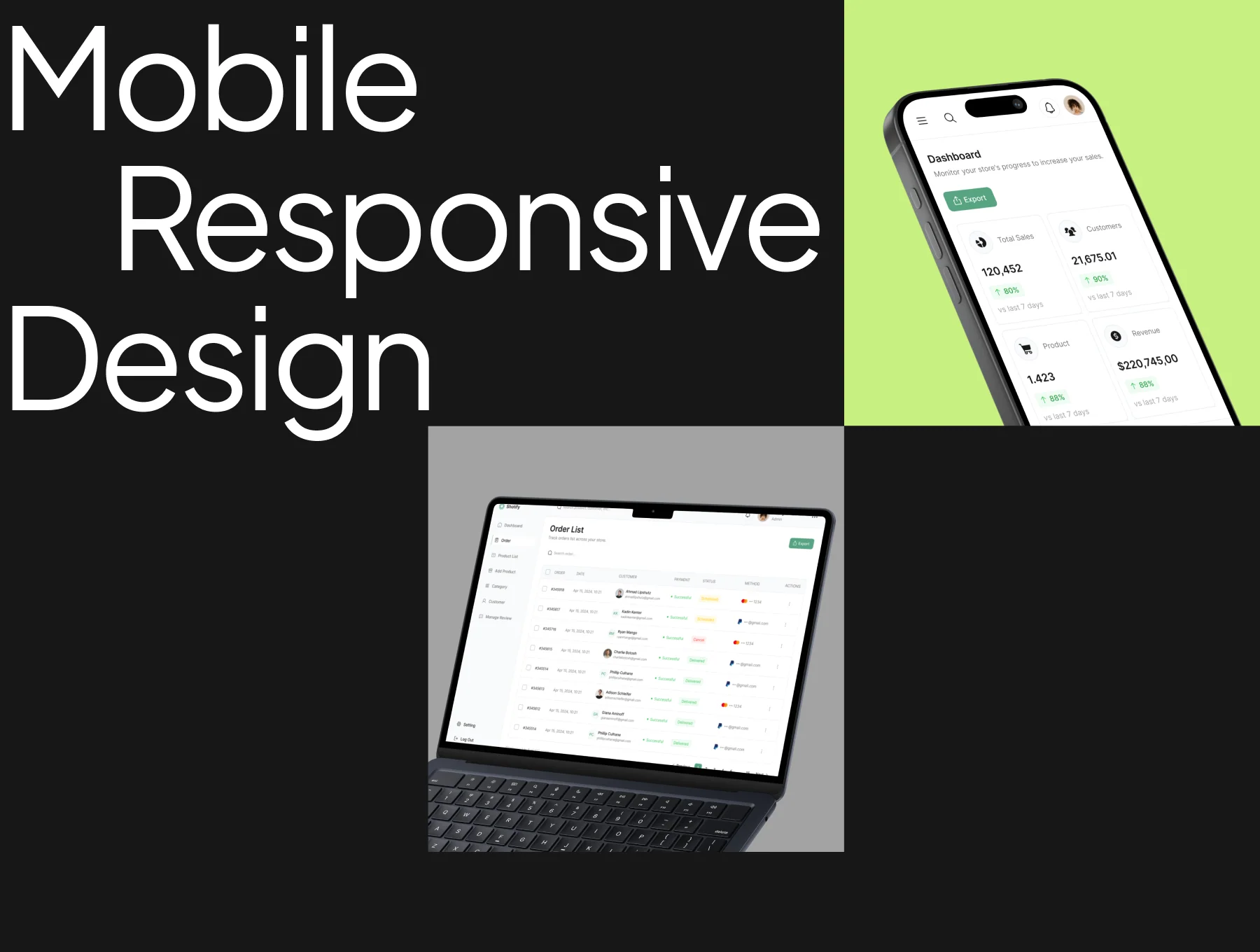 E-commerce Dashboard UI Kits 6