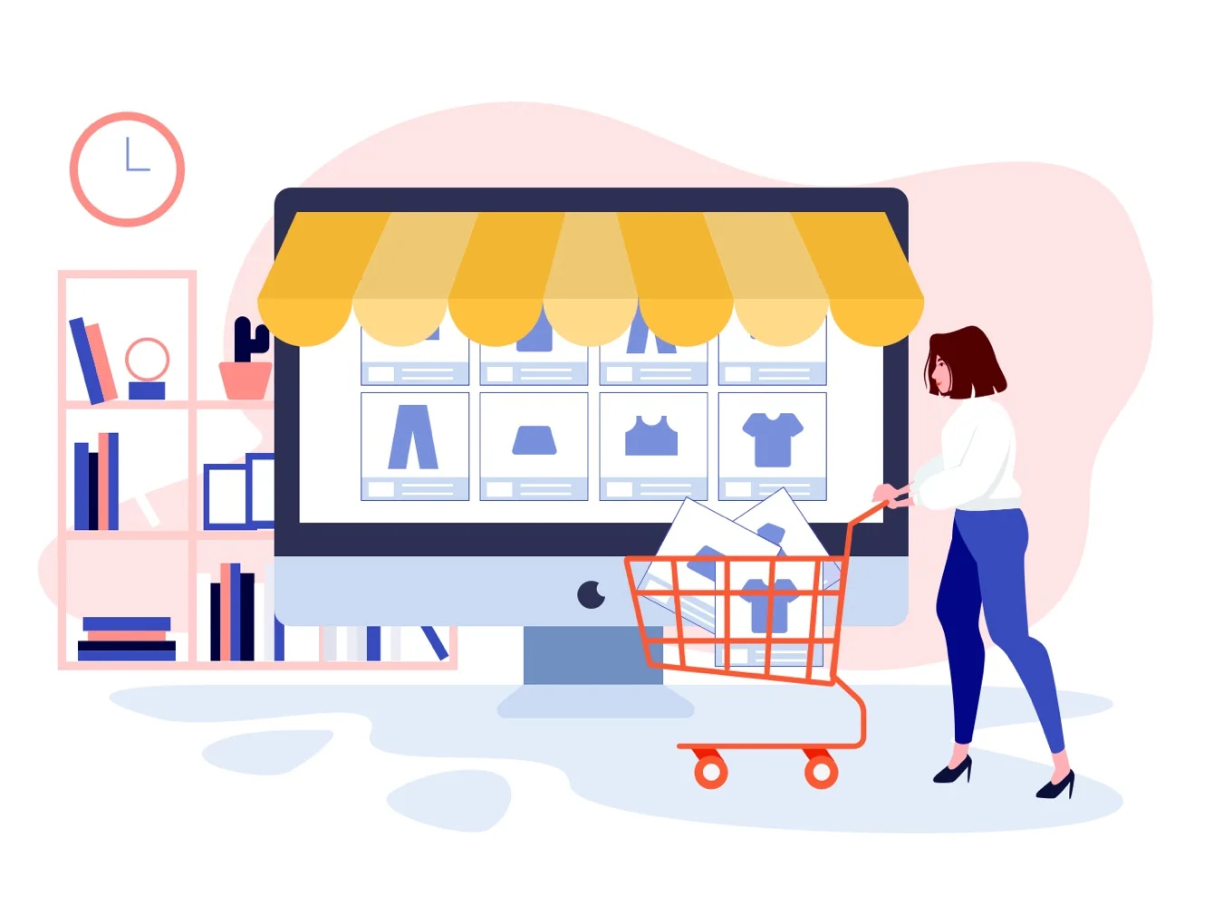 Lunas E-commerce Illustration Kit 4