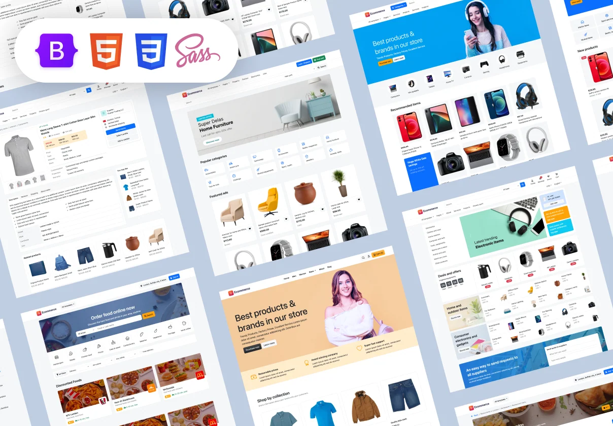 E-Commerce UI Library for Developers